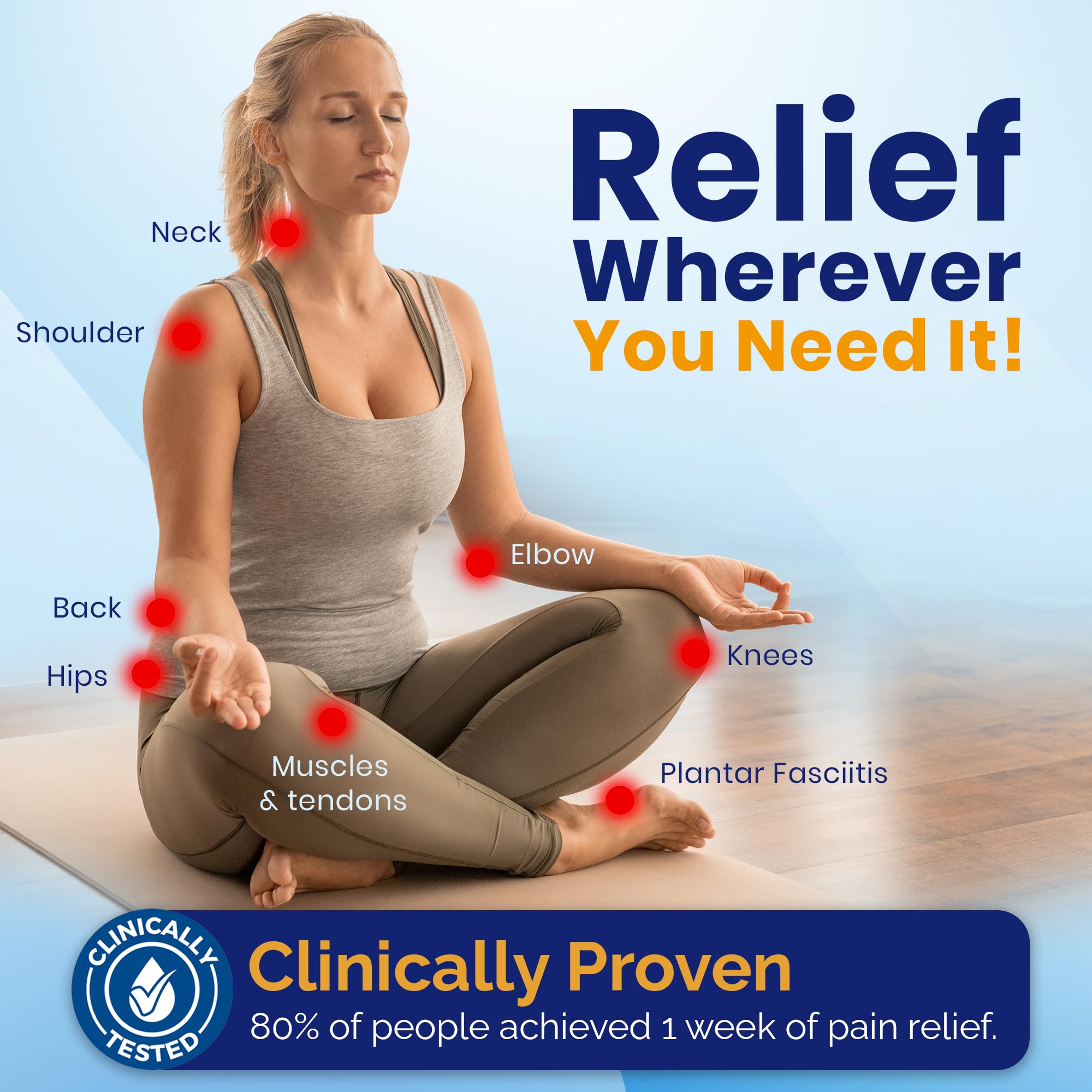 PainPause Long Lasting Pain Relief - Back, Hip, Knee, Neck, Plantar Fasciitis, and Others - Relief for Up to 7 Days, Clinically Tested, 4 Devices in 2 Pouches PainPause Au supplements