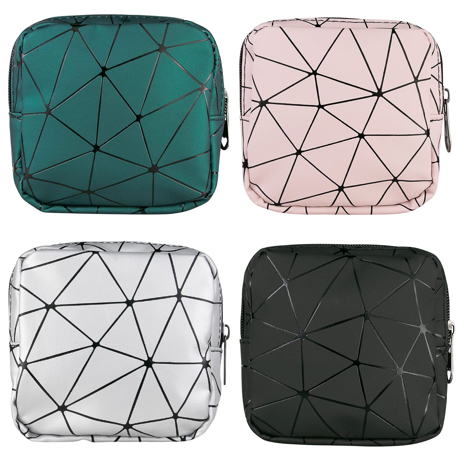 Sanitary Napkin Storage Bags 4PCS Menstrual Cup Pouches Nursing Pad Holder Tampon Bags Bisanzoya Au supplements