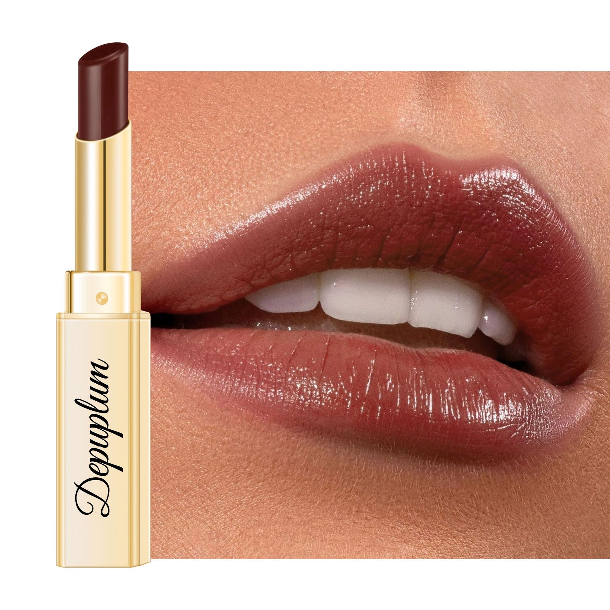 Depuplum Black Berry Lipstick for Women Hydrate Glossy Lipstick Moisture Lip Gloss Sheer-Medium Coverage Long Lasting Lipsticks for Dry Lips (DM65 Berry) Depuplum Au supplements