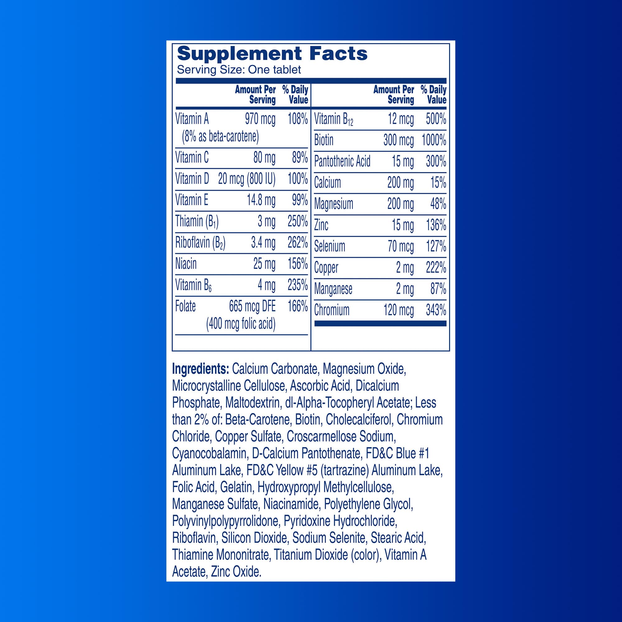 One A Day Men’s Pro Edge Multivitamin, Supplement with Vitamin A,C,D, E and Zinc for Immune Health Support and Magnesium for Healthy Muscle Function, 50 Count ONE A DAY Au supplements