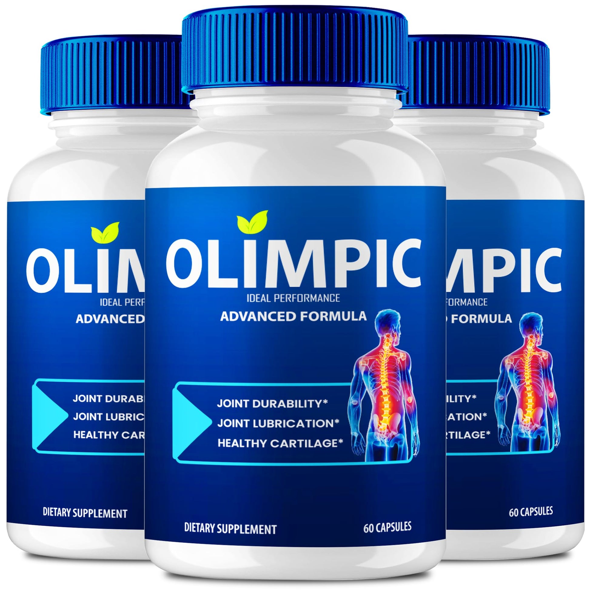 Olimpic Capsules, Advanced Joint Support Supplement Pills for Mobility and Comfort - Maximum Strength, Official Olim Pic Joint Support All Natural Formula, Premium Olim-Pic Reviews (3 Pack) IDEAL PERFORMANCE Au supplements