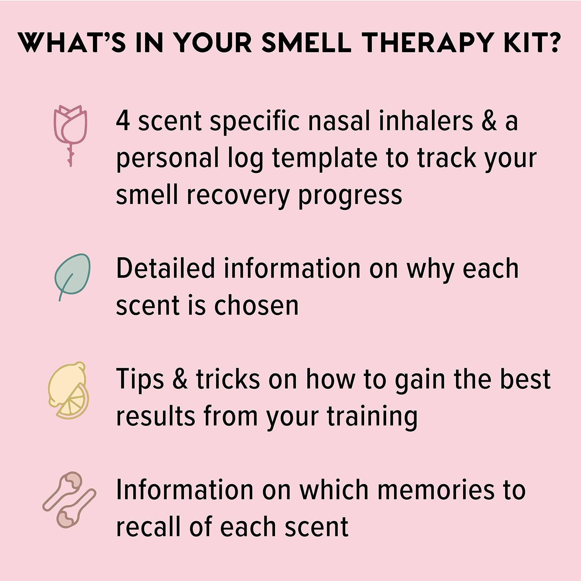 MOXĒ Smell Training Kit, Made in USA, 4 Essential Oils, Olfactory Regeneration, Helps Restore Sense MOXE Au supplements