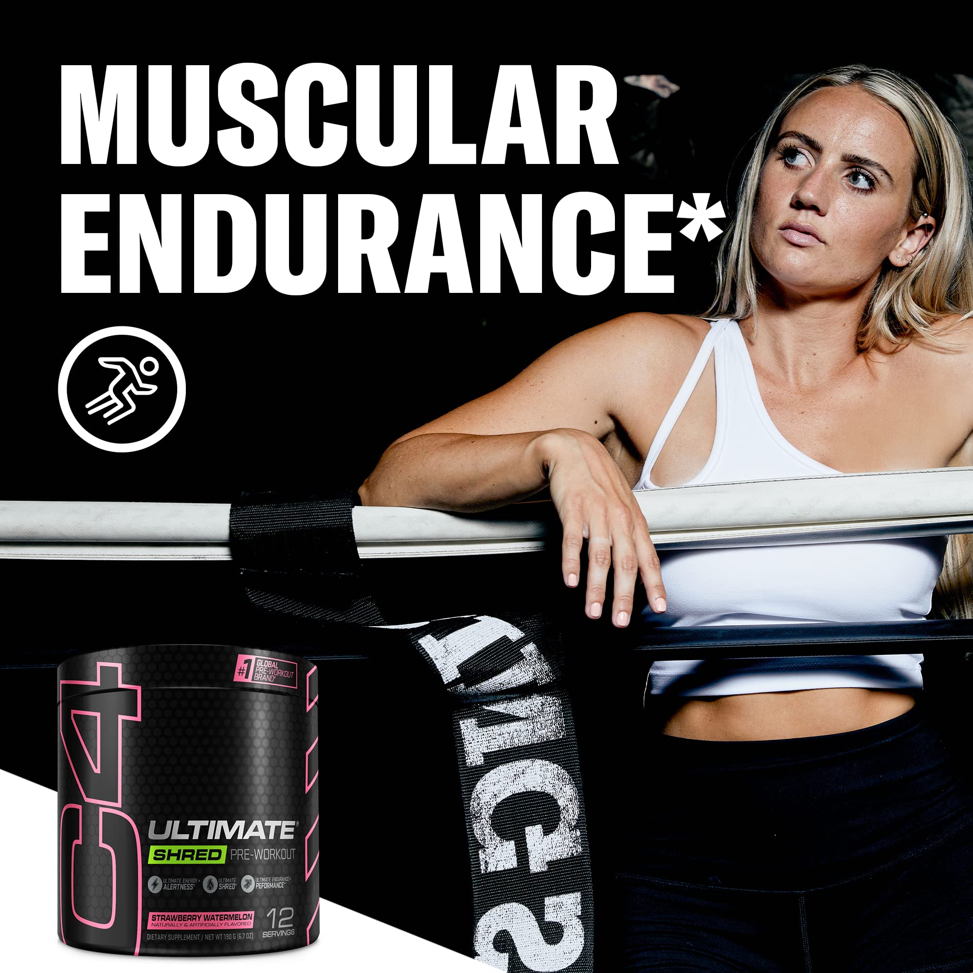 Cellucor C4 Ultimate Shred Pre Workout Powder, Fat Burner for Men & Women, Weight Loss Cellucor Au supplements