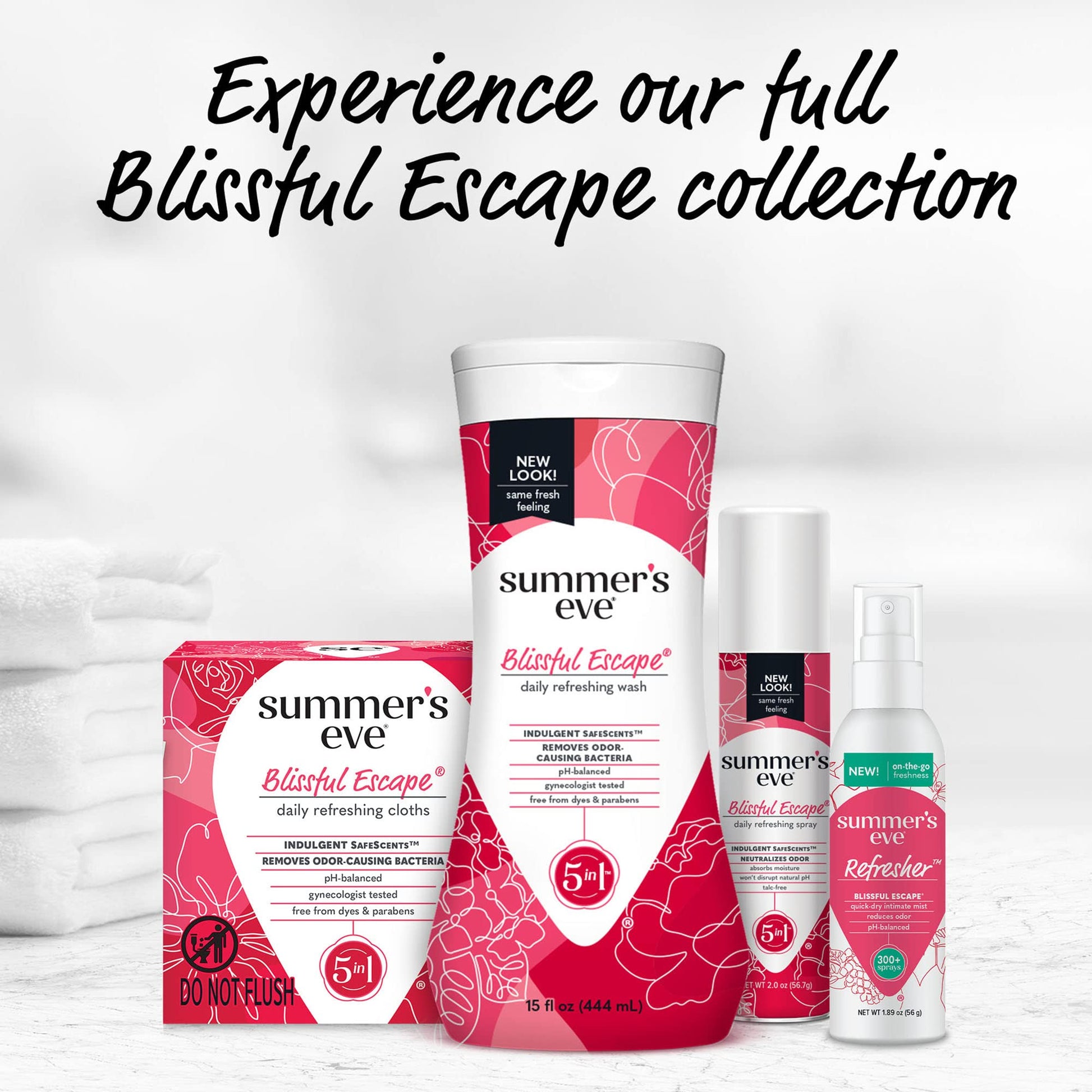 Summer's Eve Blissful Escape Daily Refreshing Feminine Wipes, Removes Summer's Eve Au supplements