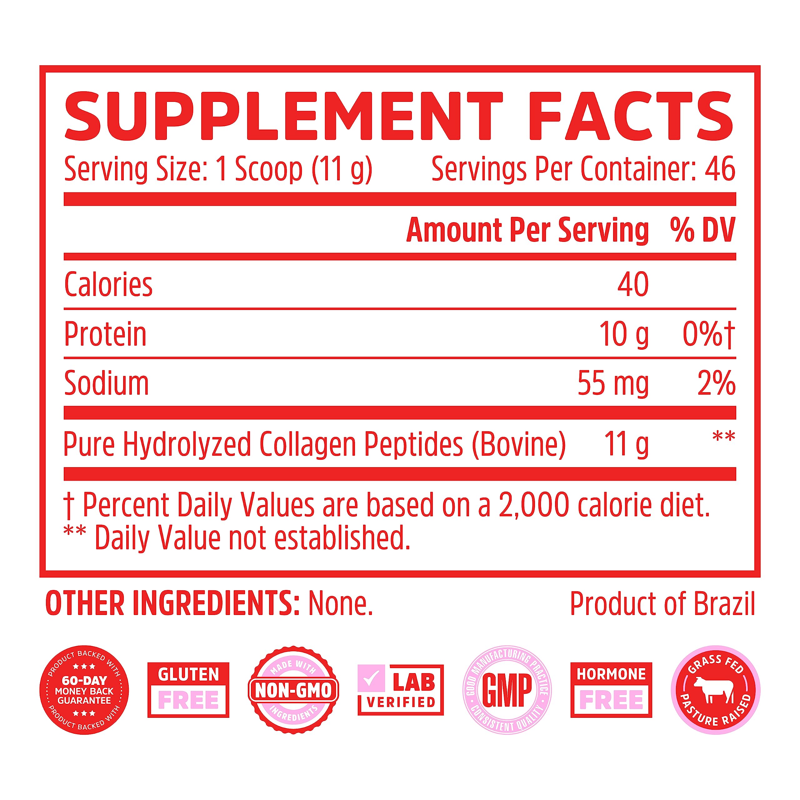 Zhou Collagen Peptides Hydrolyzed Protein Powder – Grass Fed, Pasture Raised, Unflavored Zhou Nutrition Au supplements