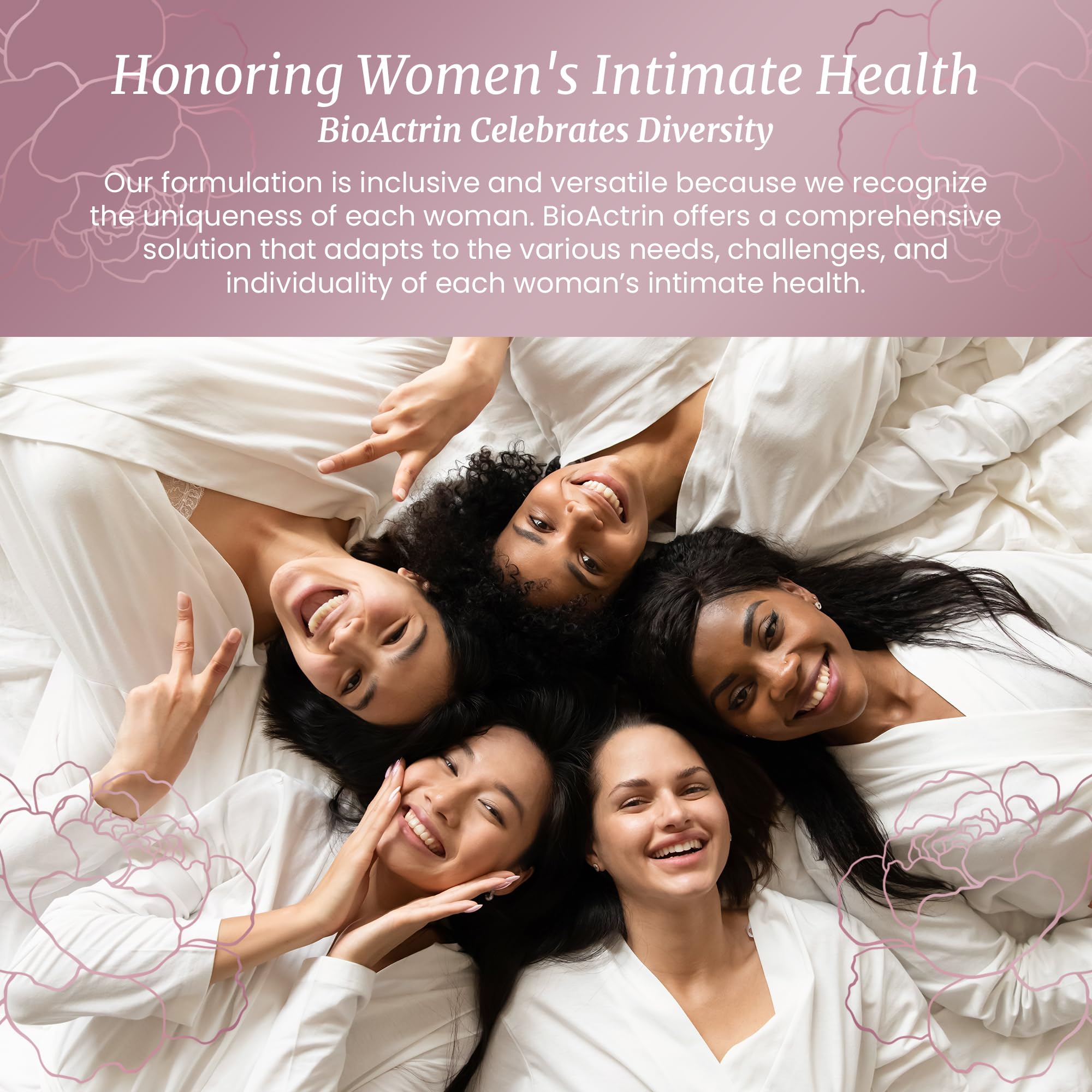 SIGNIFY NATURE Bioactrin Vaginal Probiotics for Women - Bacterial Vaginosis & Yeast Infection Treatment - BV Probiotic - pH Vaginitis Support-28 Pills SIGNIFY NATURE Au supplements