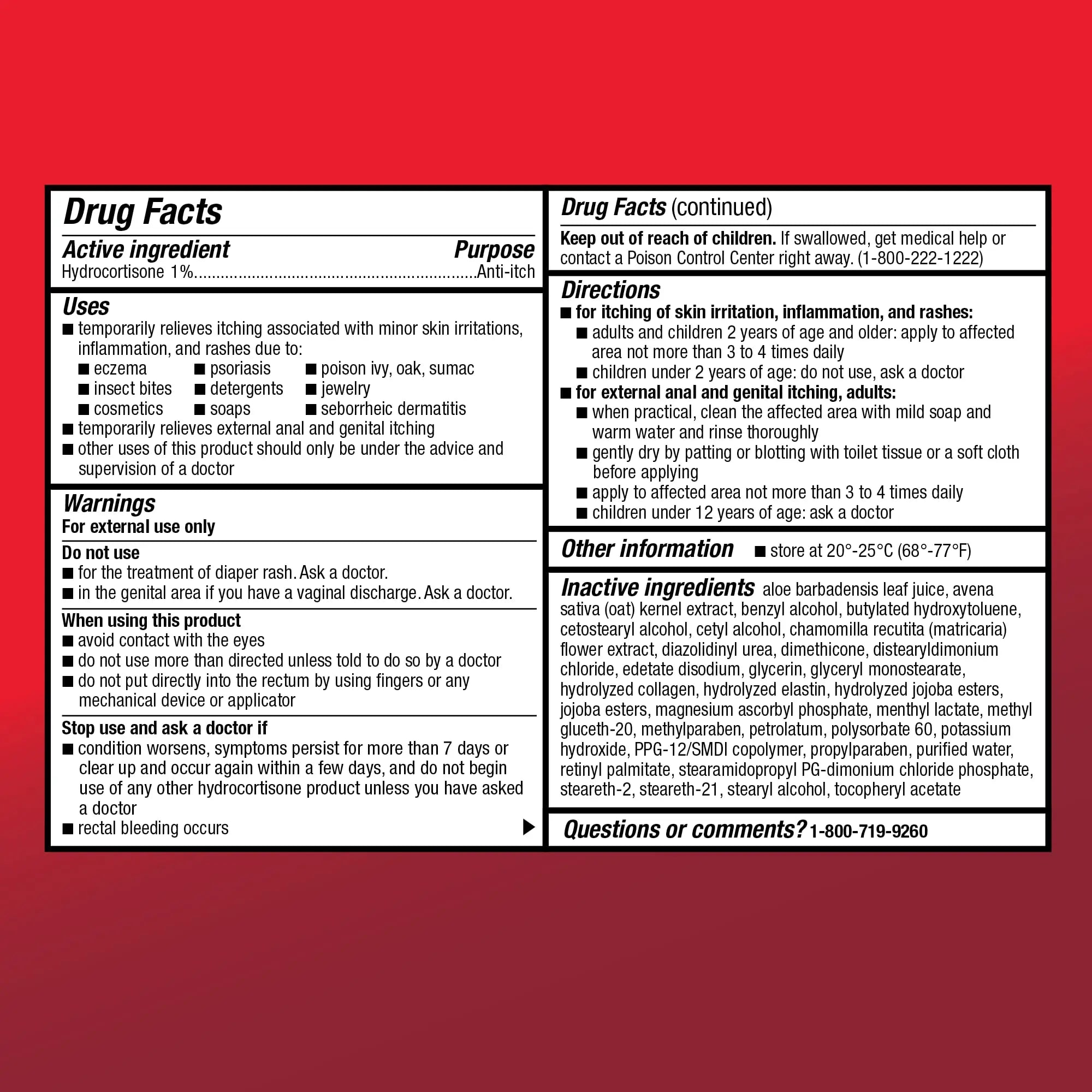 Amazon Basic Care Maximum Strength Anti-Itch Cream, Hydrocortisone 1 Percent Intensive Healing Formula, 1 ounce (Pack of 1) Amazon Basic Care Au supplements