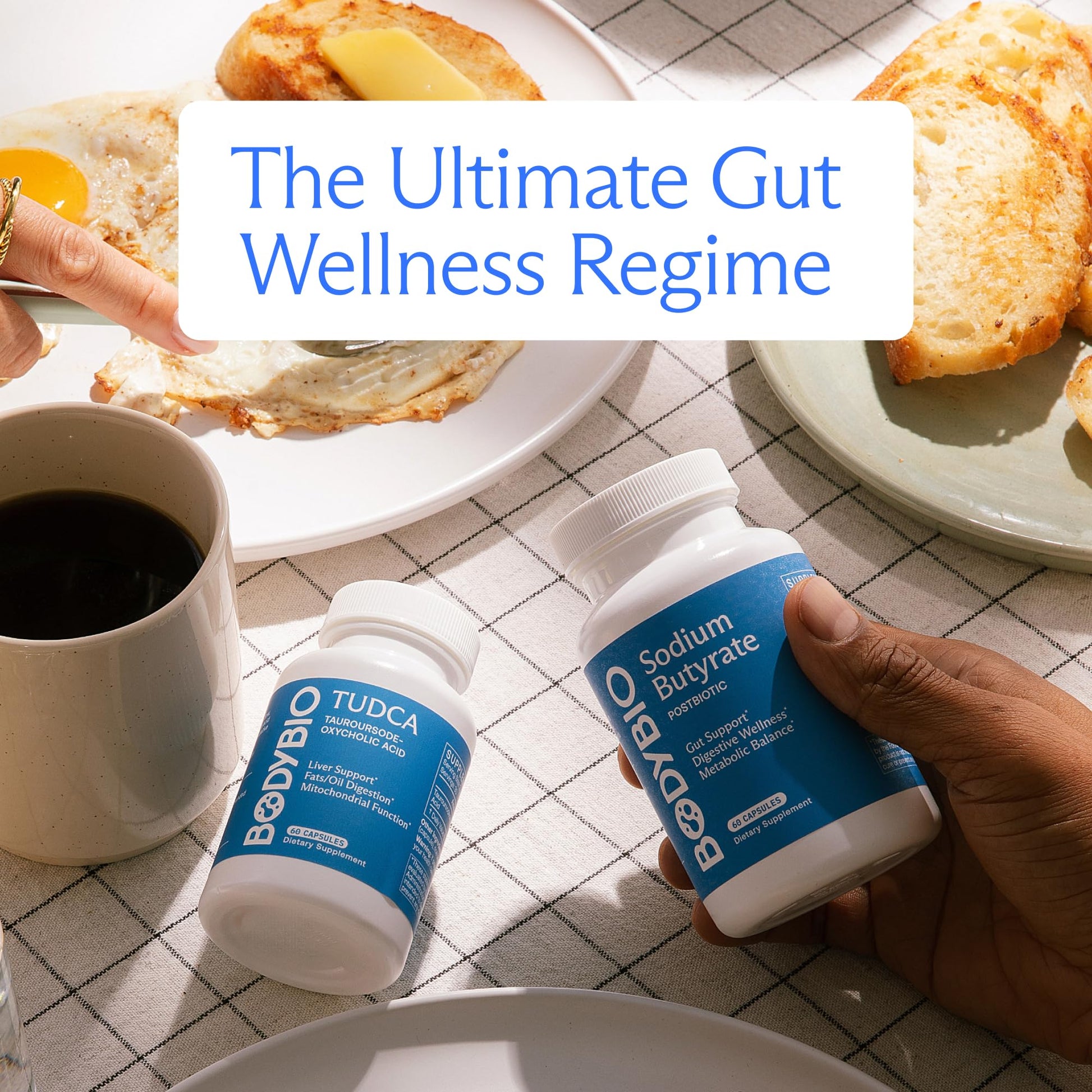 BodyBio Butyrate - Postbiotic for Gut Health, Digestive Support, Bloat, Gas & Constipation Relief, Leaky Gut Repair - Calcium, Magnesium + Butyric Acid Supplement for GI Wellness BodyBio Au supplements