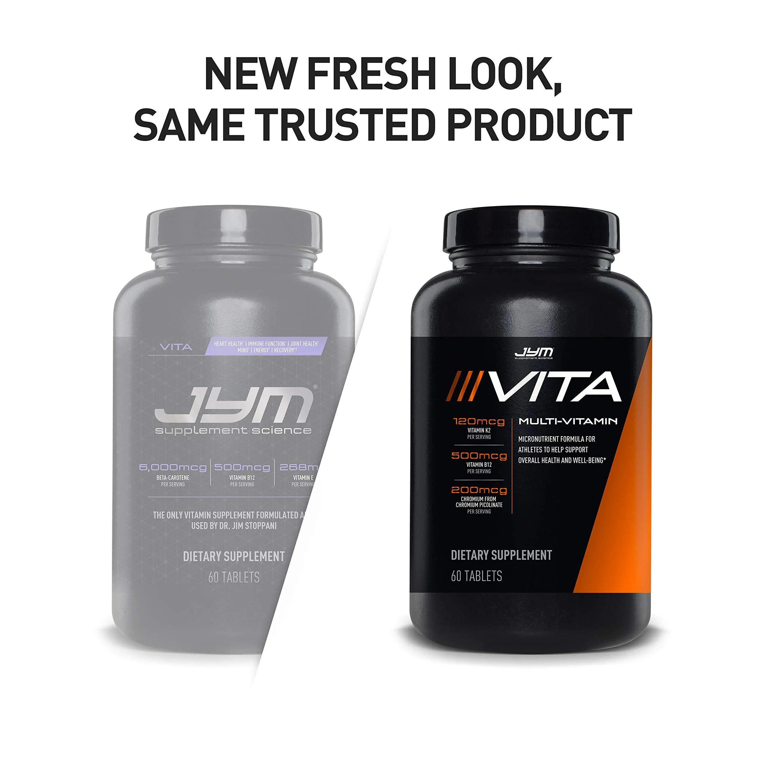 JYM Supplement Science Vita JYM Sports Multivitamin & Mineral Support, Vitamin A, C, B6, B12, E, K JYM Supplement Science Au supplements