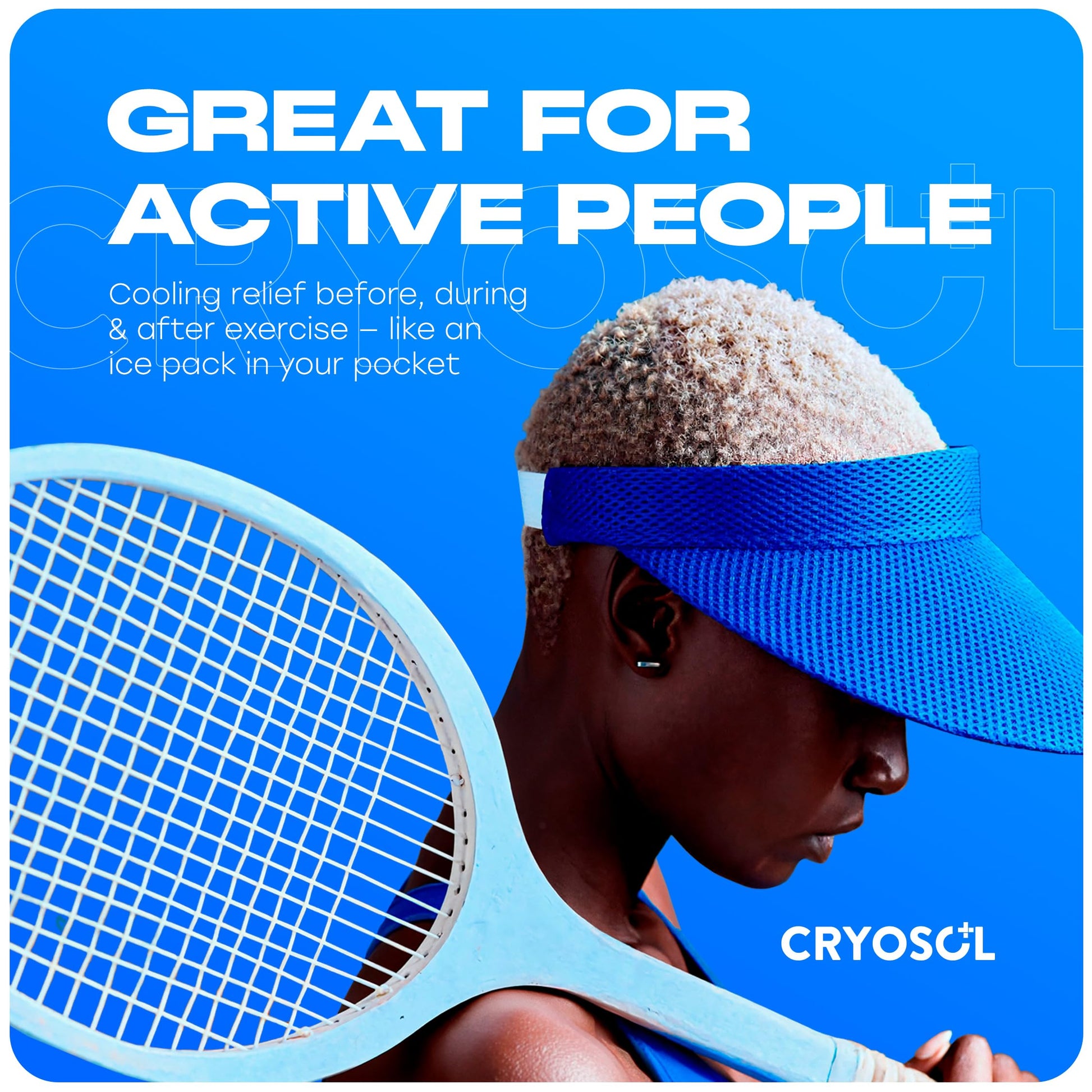 CRYOSOL Freeze Spray for Rapid Relief Anywhere - Pain Relief Spray for Sprains, Strains, Bruises, Aches and Sports Injuries - Cryotherapy for Instant Cooling Relief - 200ml / 6.76 fl oz Venture Healthcare Au supplements