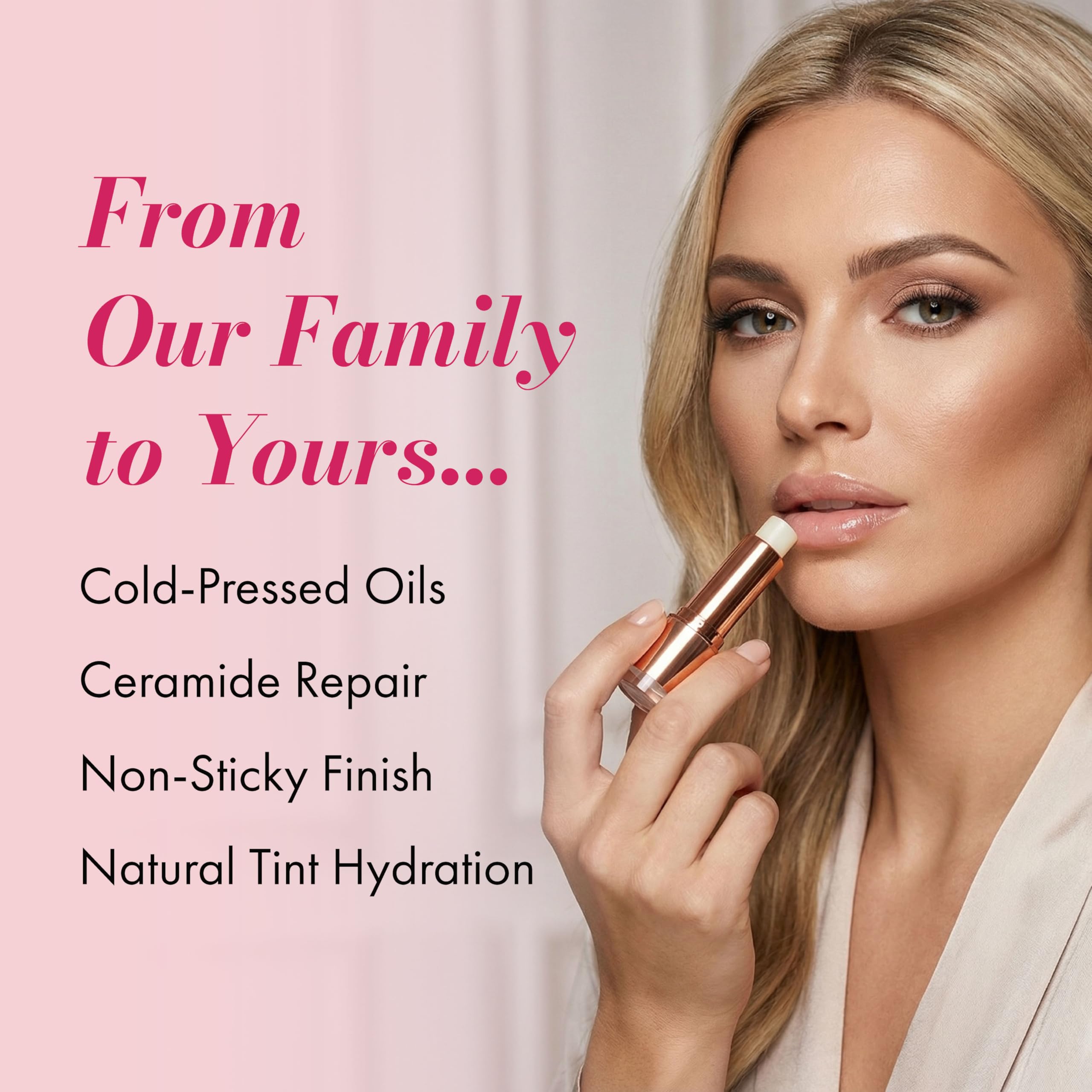 Clinexil Lip Balm – Hydrating Lip Repair with Cold-Pressed Oils, 10% Squalane, Vitamin E & Ceramides – Moisturizing Lip Butter for Dry Cracked Lips – Clean, Non-Toxic Lips Care for Women – 004 NT Clinexil Au supplements