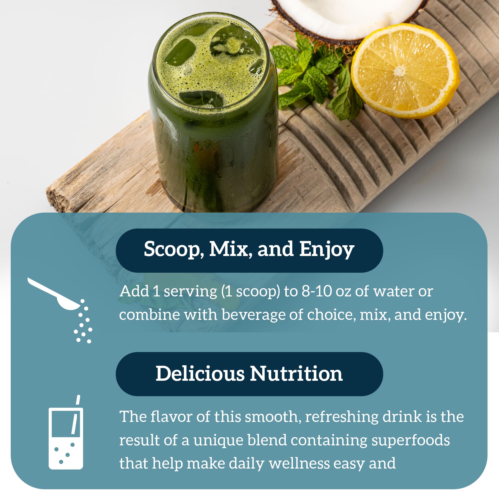 Organifi Green Juice - Powder Supplement with Organic Spirulina, Ashwagandha Organifi Au supplements