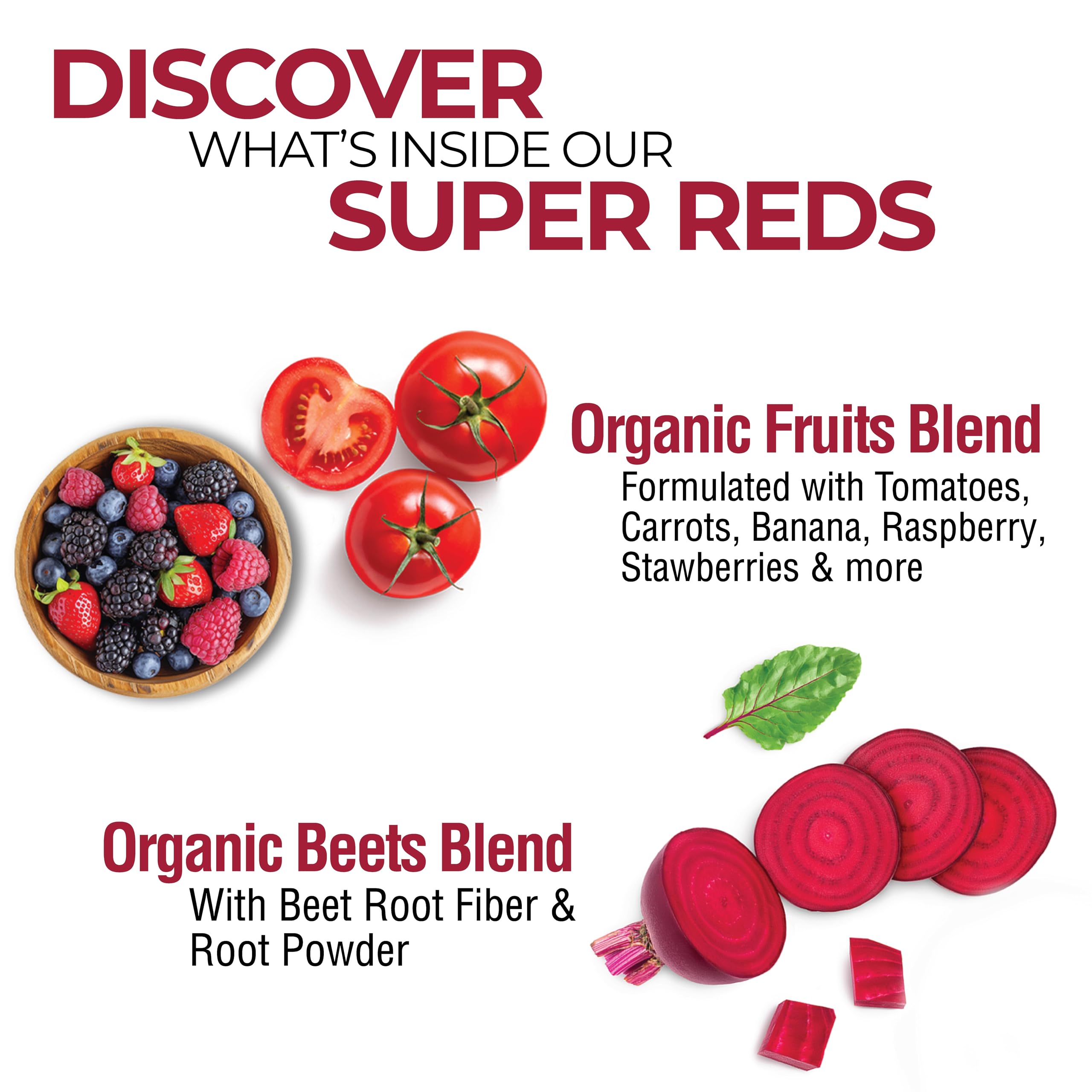 COUNTRY FARMS Super Reds, Energizing Polyphenol Superfood, 48 Super Fruits and Berries, Powerful Antioxidants and Polyphenols, Supports Energy, 20 Servings, Mixed Berry Flavor Country Farms Au supplements