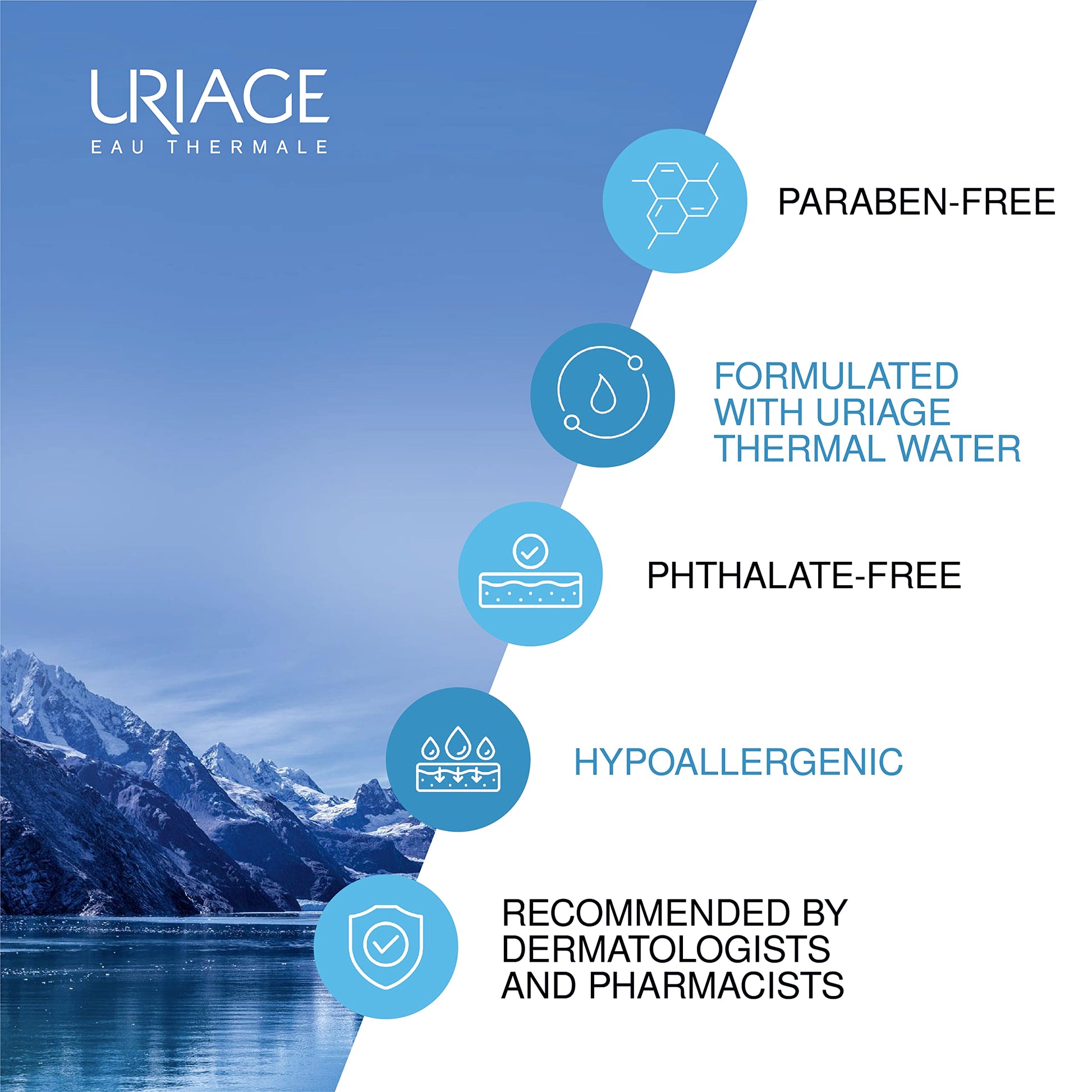 Uriage Roseliane Redness Relief Face Cream 1.35 fl.oz. | Hydrating Moisturizer Uriage Au supplements