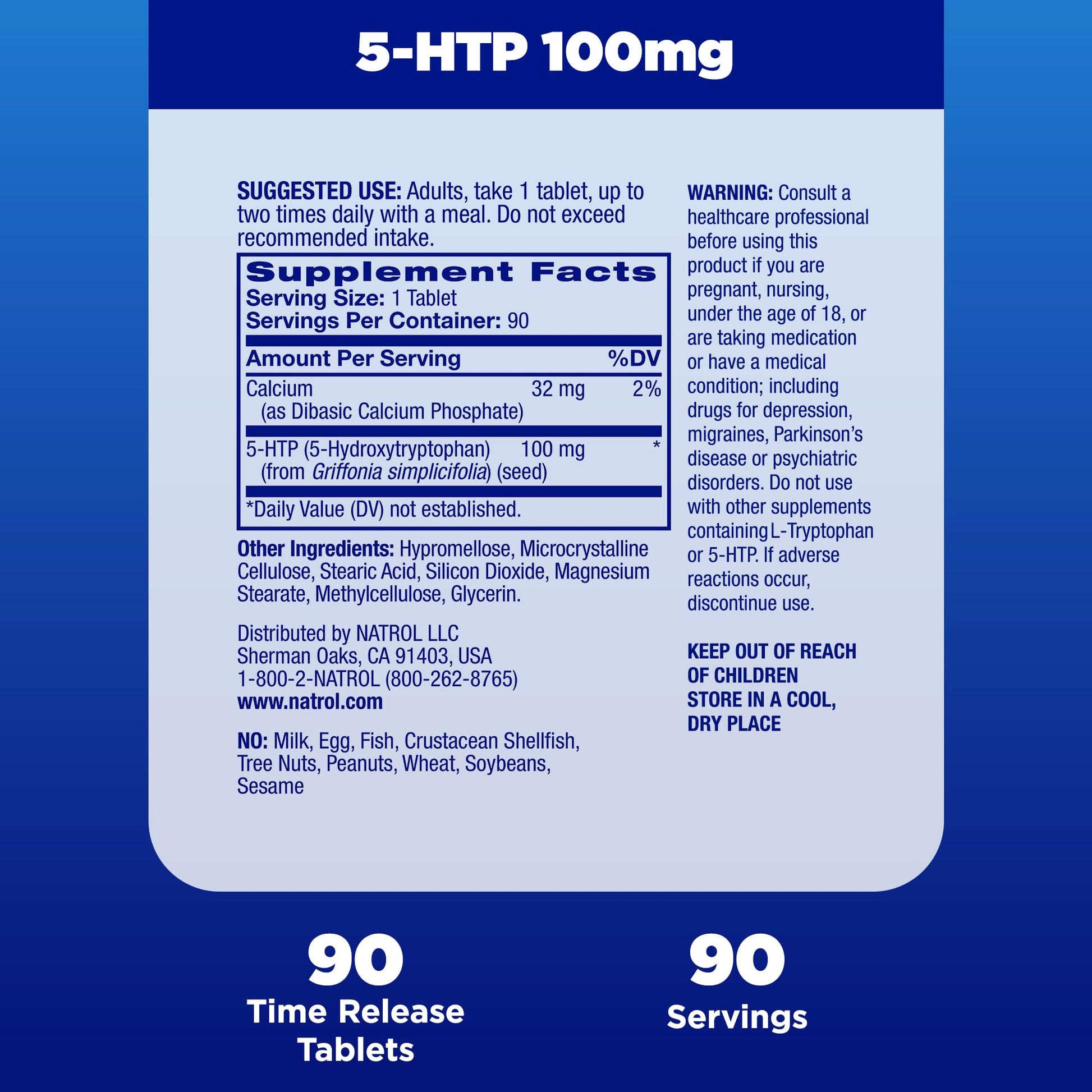 Natrol 5-HTP 100mg, Dietary Supplement Helps Support a Balanced Mood Natrol Au supplements