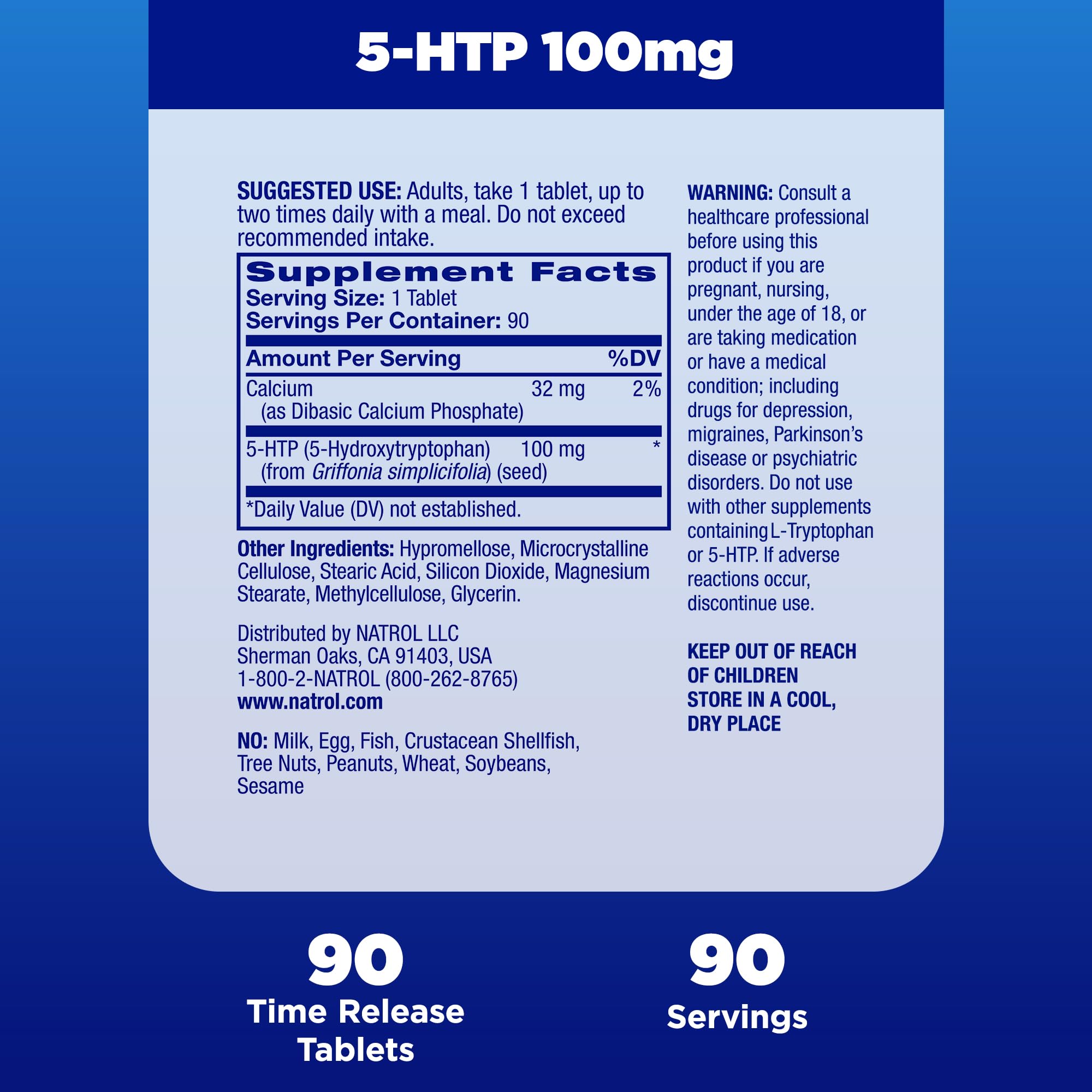 Natrol 5-HTP 100mg, Dietary Supplement Helps Support a Balanced Mood Natrol Au supplements