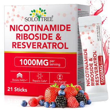 NAD+ Supplement 1000mg Liquid Packets 21pcs, Nicotinamide Riboside Resveratrol, NAD Supplements for Women Men, Anti-Aging, Repairs Cells, Support Natural Vitality Nyloriaine Au supplements