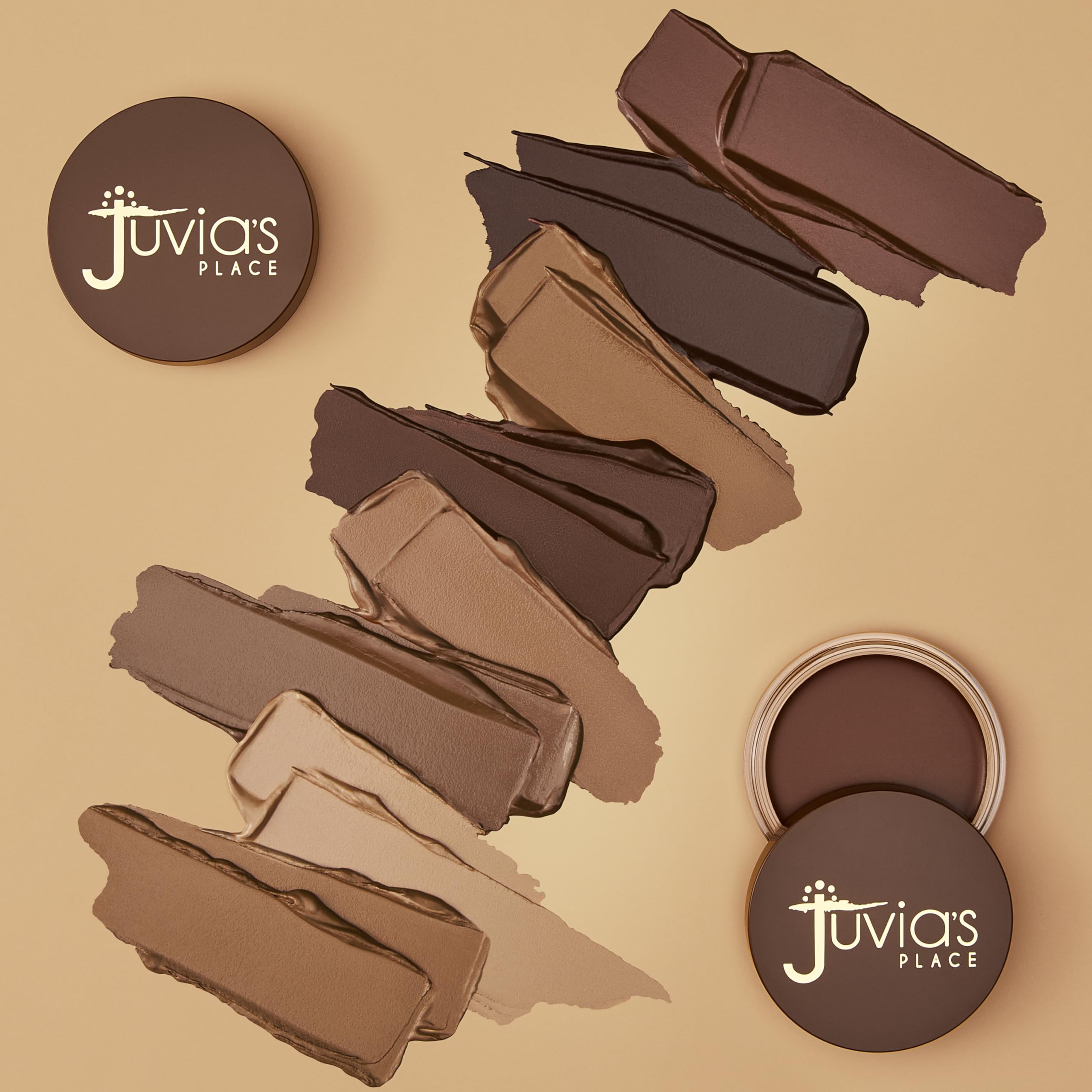 Juvia's Place Bronzed Cream Bronzer - Cocoa - Smooth Cream Bronzer Pot for Sun-Kissed Glow & Warmth, Buildable & Blendable Makeup Contour with Long-Lasting Matte Shimmer Finish, Highly Pigmented Juvia's Place Au supplements