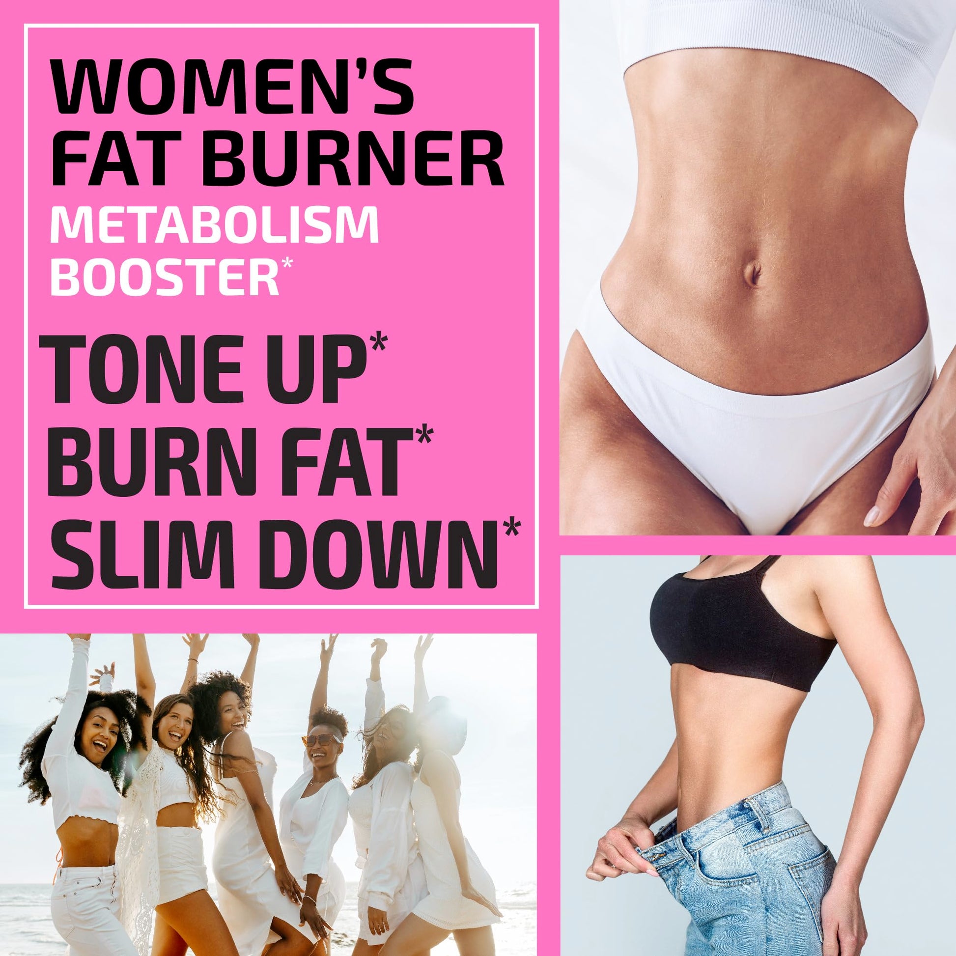 Weight Management Pills for Women | Bloating Relief, Targeted Belly Toning & Appetite Nobi Nutrition Au supplements