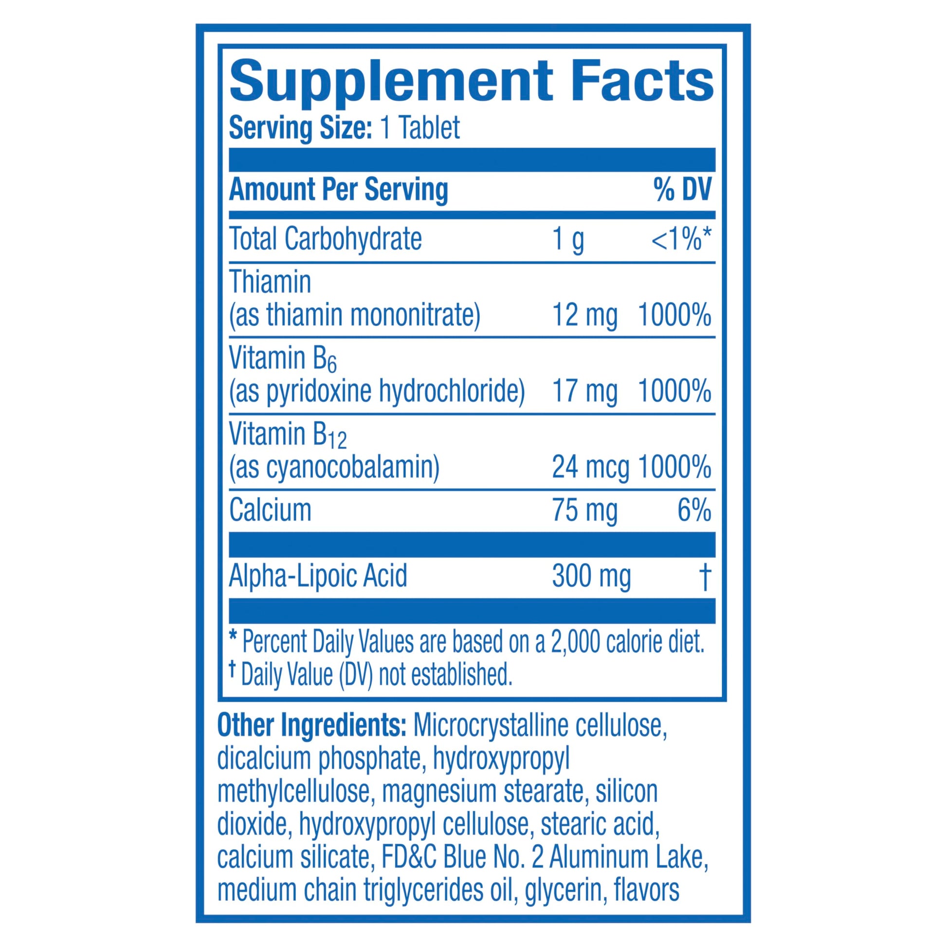 Nervive Nerve Health, Alpha Lipoic Acid, Fortify Nerve Health, Healthy Nerve Function, Healthy Blood Circulation, Supplement, Tablet, 60 Tablets Nervive Au supplements
