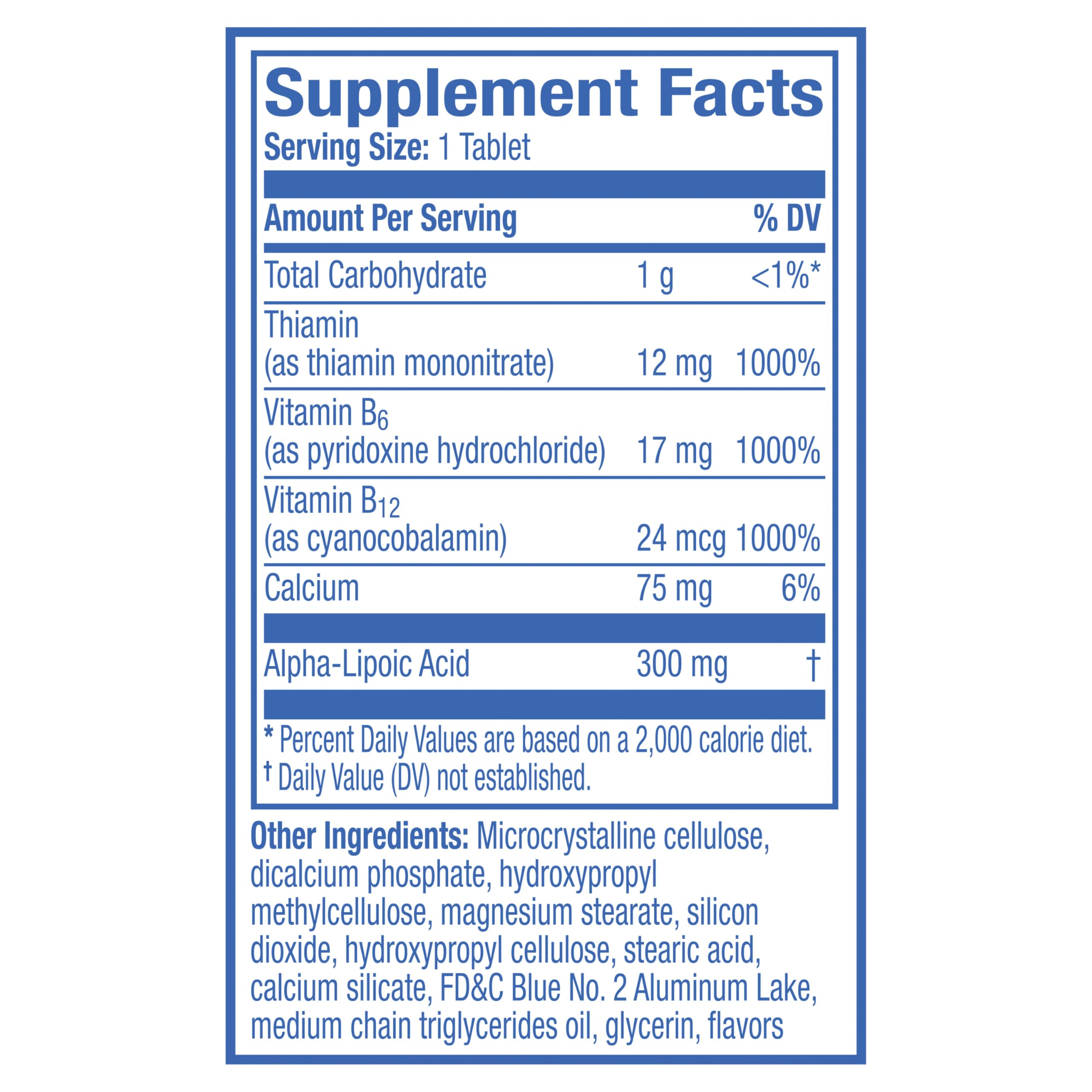 Nervive Nerve Health, Alpha Lipoic Acid, Fortify Nerve Health, Healthy Nerve Function, Healthy Blood Circulation, Supplement, Tablet, 60 Tablets Nervive Au supplements