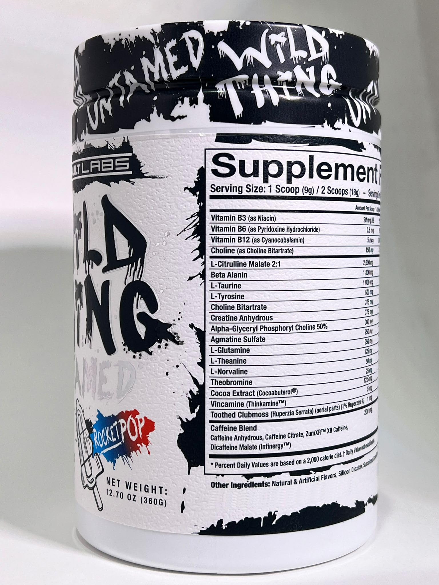 Assault Labs Wild Thing Pre Workout Powder Blend of Di-Citrulline Malate,Beta Alanine Assault Labs Au supplements