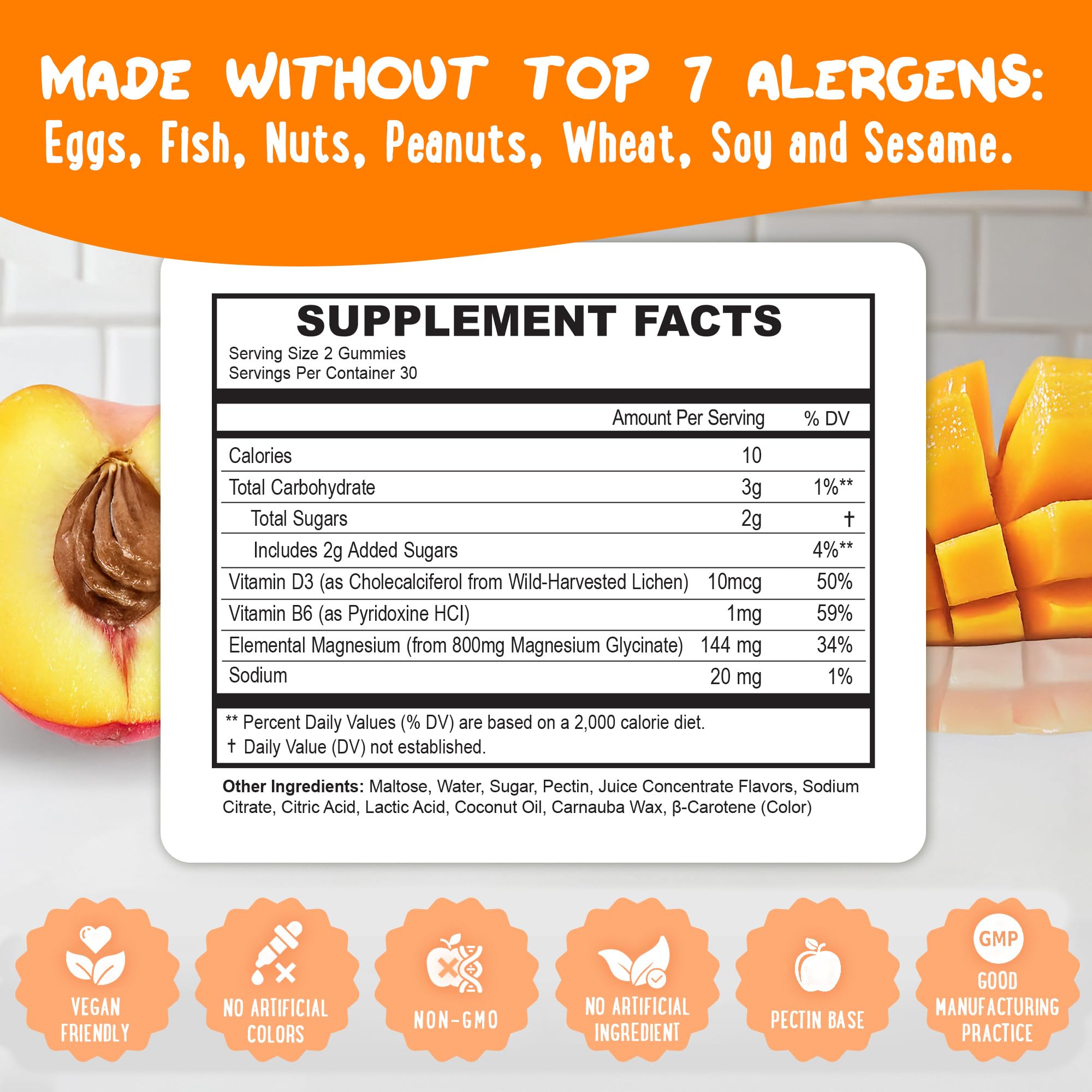 Center-Filled Magnesium Glycinate Gummies 400MG - High Absorption for Kids, Teens & Adults - Supplement for Sleep, Calm & Muscle Relaxation with B6 & D3 - Gluten Free & Vegan Friendly - 60 Count OH MY CHEWY Au supplements