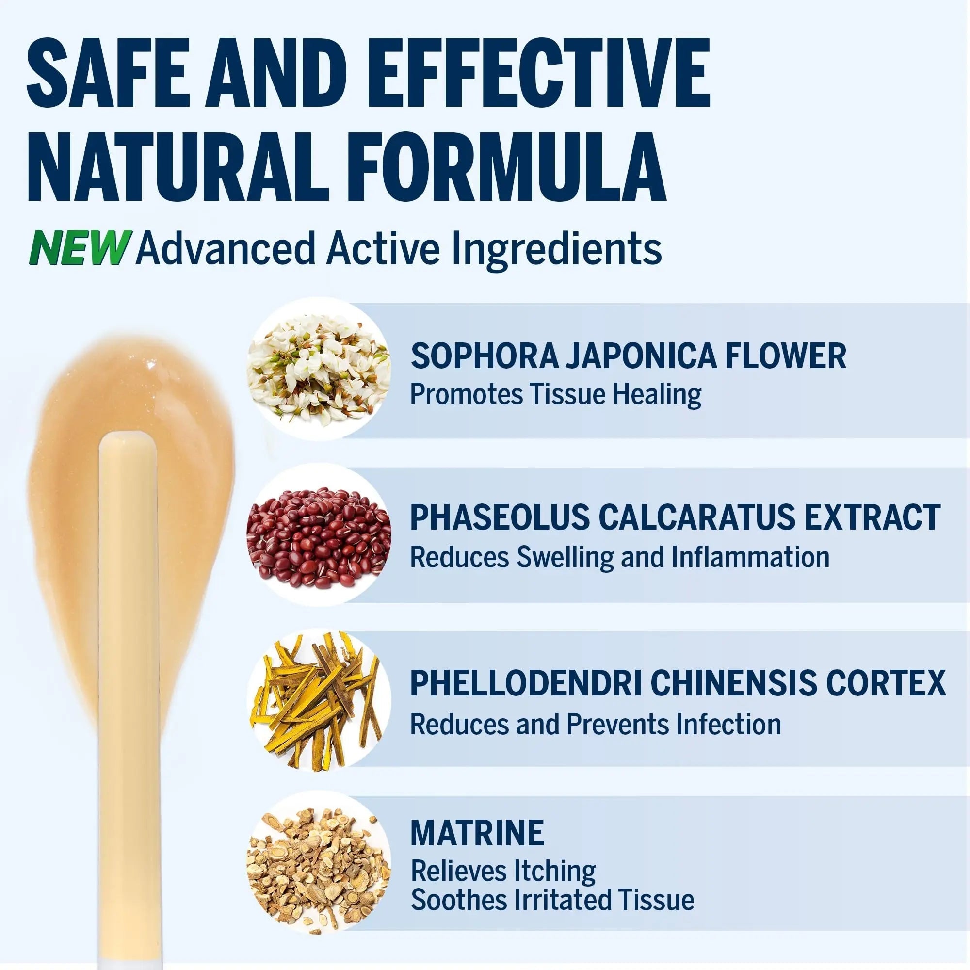 Ariella Hemorrhoid Treatment Suppository Gel: Natural & Herbal - Relieve Itching Burning Discomfort - Internal Relief - New Rounded Applicator - Nighttime Use (Pack of 6) Ariella Au supplements