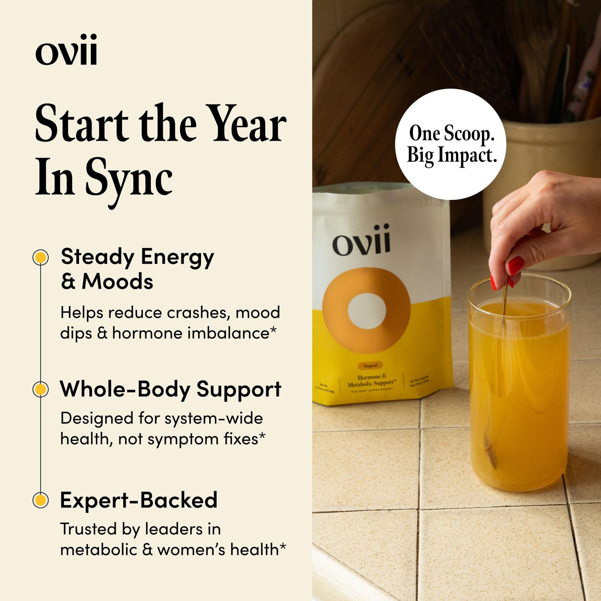 Ovii Metabolic Support for Women – Reducose® White Mulberry with Myo-Inositol & D-Chiro Inositol 40:1 Blend – Hormone Balance, Glucose Support & Appetite Control Supplement – 30 Servings, Tropical Ovii Au supplements