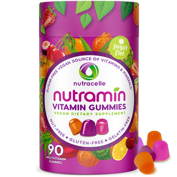 NUTRAMIN Daily Vegan Keto Multivitamin Gummies Vitamin C, D2, and Zinc for Immunity Nutracelle Au supplements