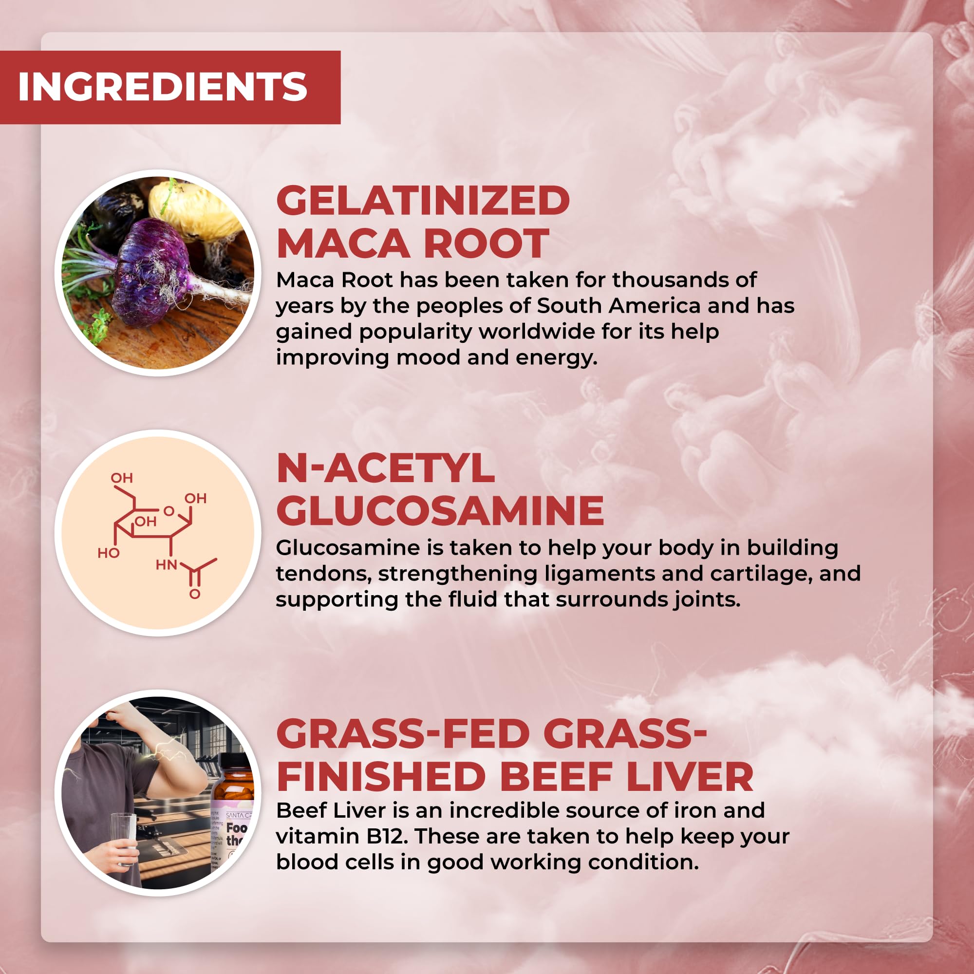Santa Cruz Paleo, Food of the Gods Grass Fed Beef Organ Supplement for Men and Women, with Collagen, Maca Root, Colostrum, Bone Broth, Iron, Vitamin B12, Gluten Free, Keto Friendly, 30 Servings Santa Cruz Paleo Au supplements