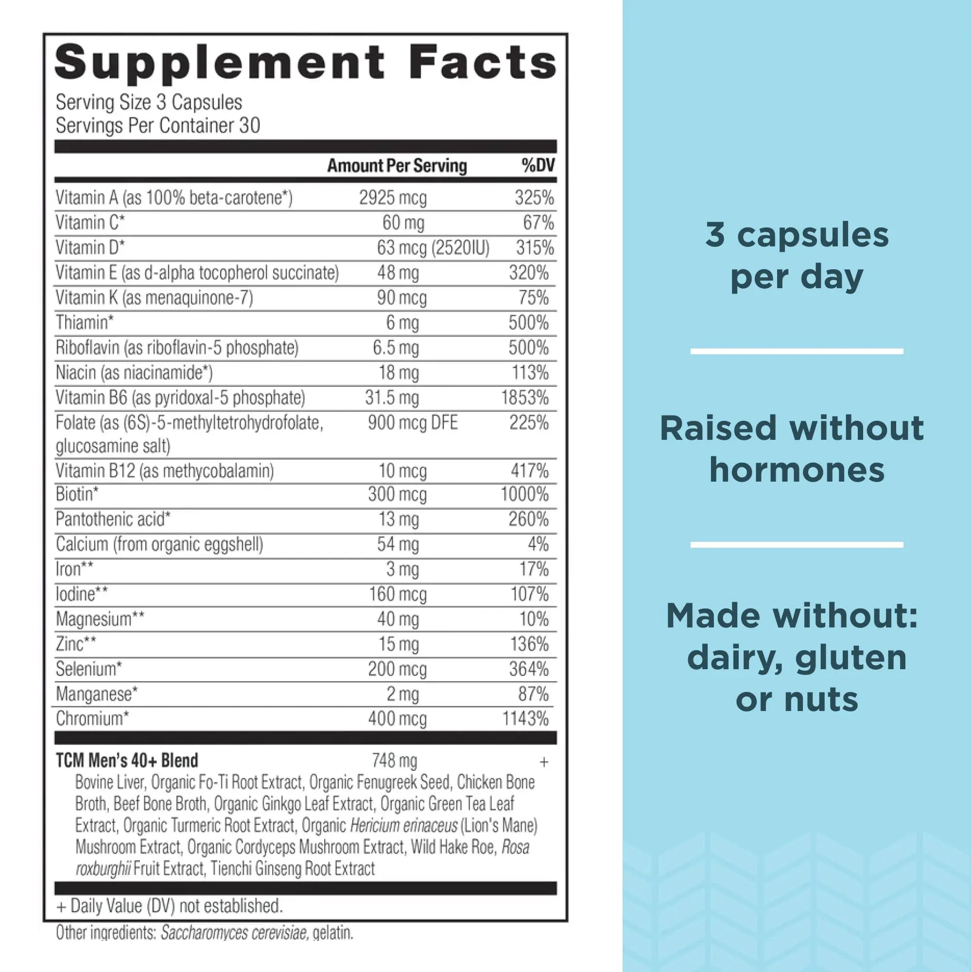 Ancient Nutrition Multivitamins for Men and Women, Age 40+ (90 Count) Ancient Nutrition Au supplements