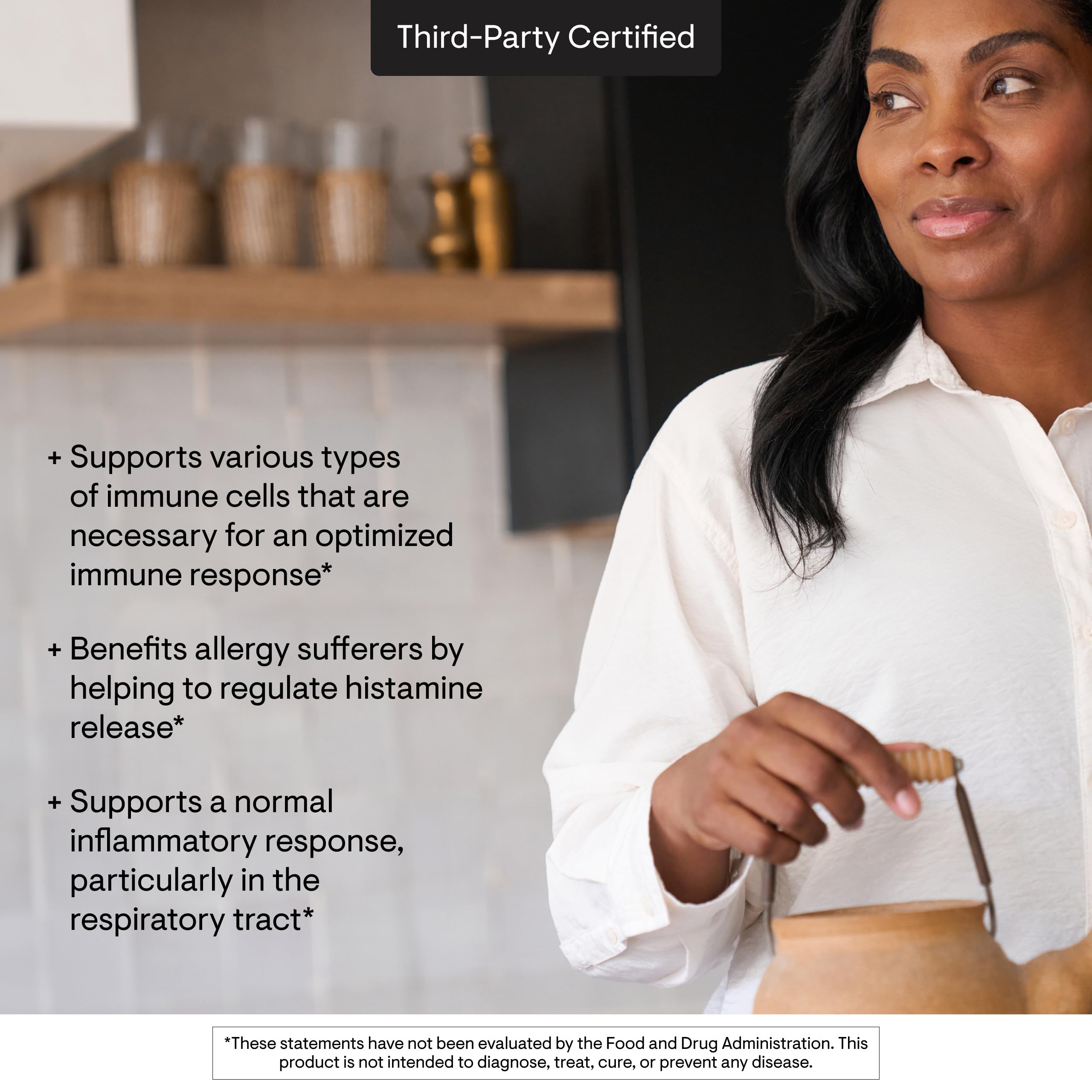 THORNE - Quercetin Phytosome - Exclusive Phytosome Complex for Immune Health, Respiratory Support & Seasonal Allergy Relief* - 60 Servings THORNE Au supplements