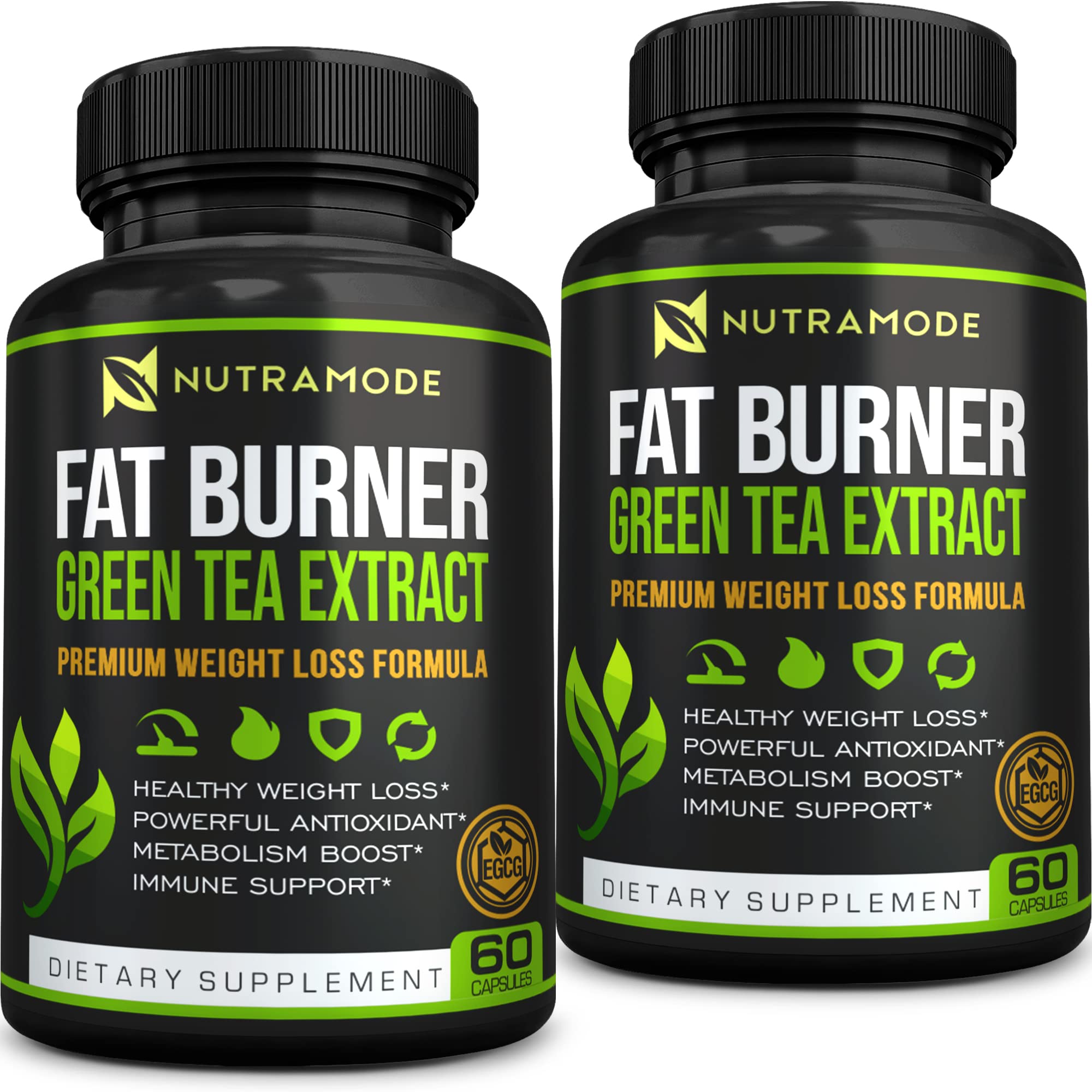 Premium Green Tea Extract Fat Burner Supplement EGCG-Natural Appetite Suppressant NUTRAMODE Au supplements