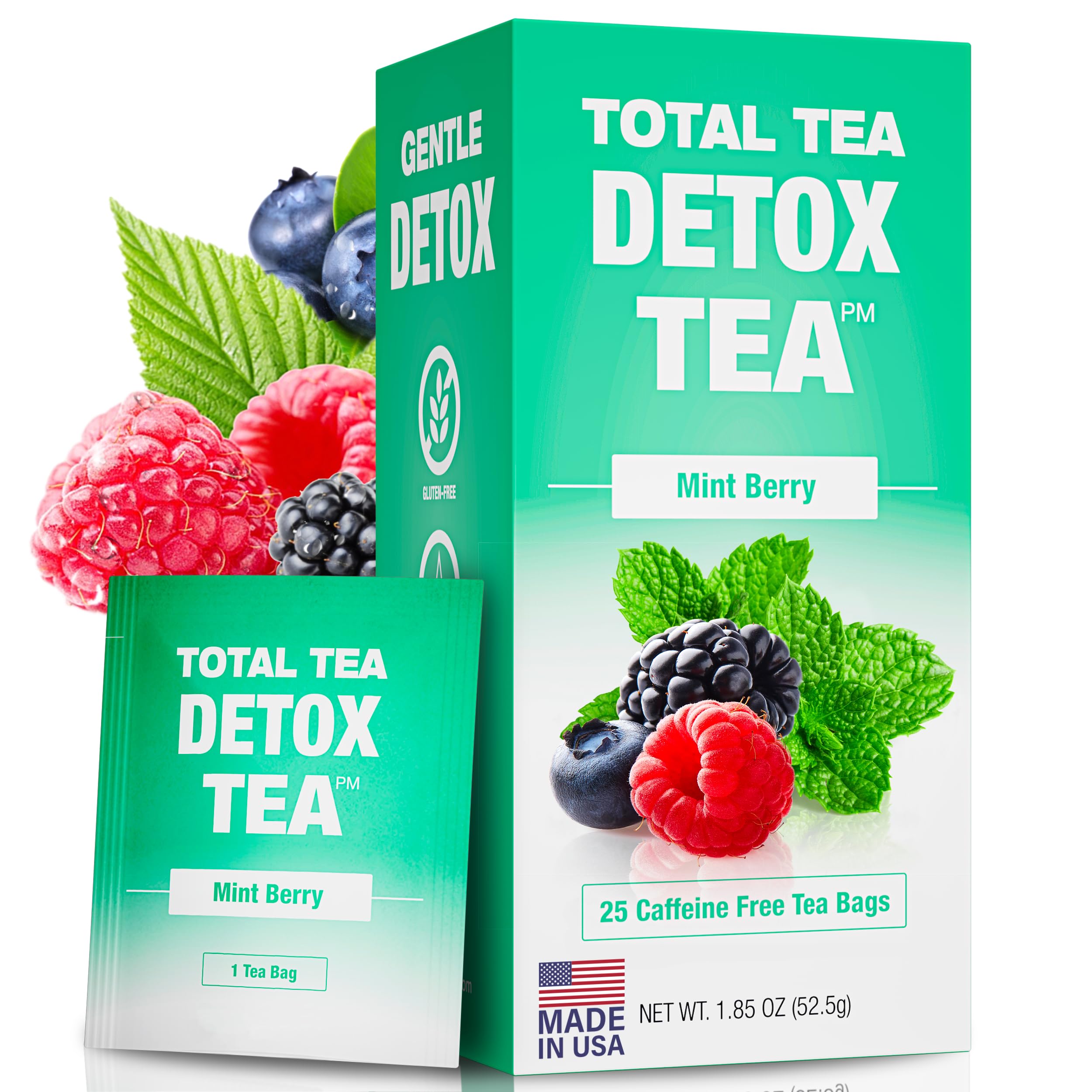 Total Tea Slimming Detox Tea for a Healthy Weight Support - Caffeine Free - Herbal Total Tea Au supplements