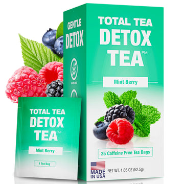 Total Tea Slimming Detox Tea for a Healthy Weight Support - Caffeine Free - Herbal Total Tea Au supplements