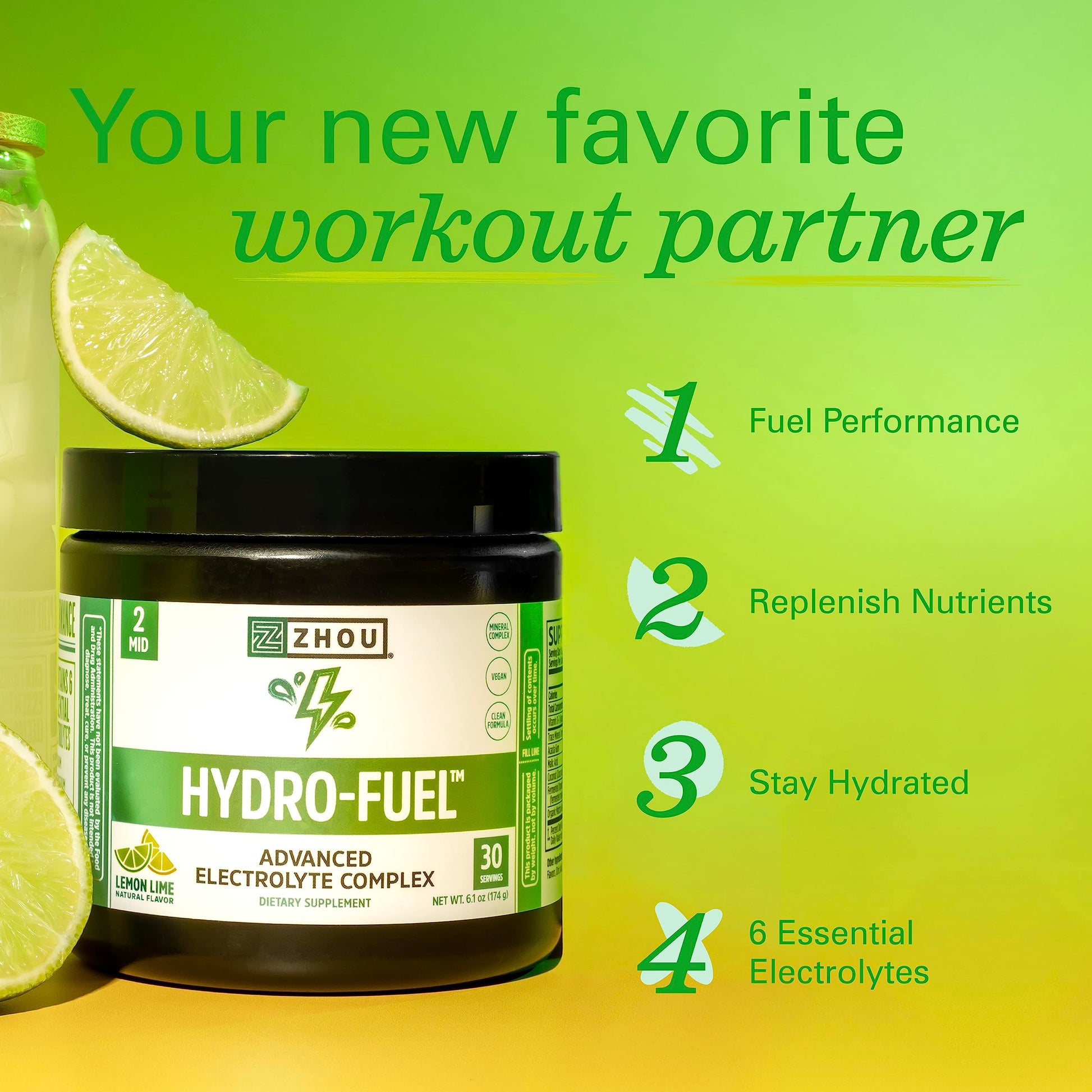 Zhou Nutrition Hydro Fuel, Sugar Free Electrolyte Powder, Replenish Nutrients, Restore Zhou Nutrition Au supplements