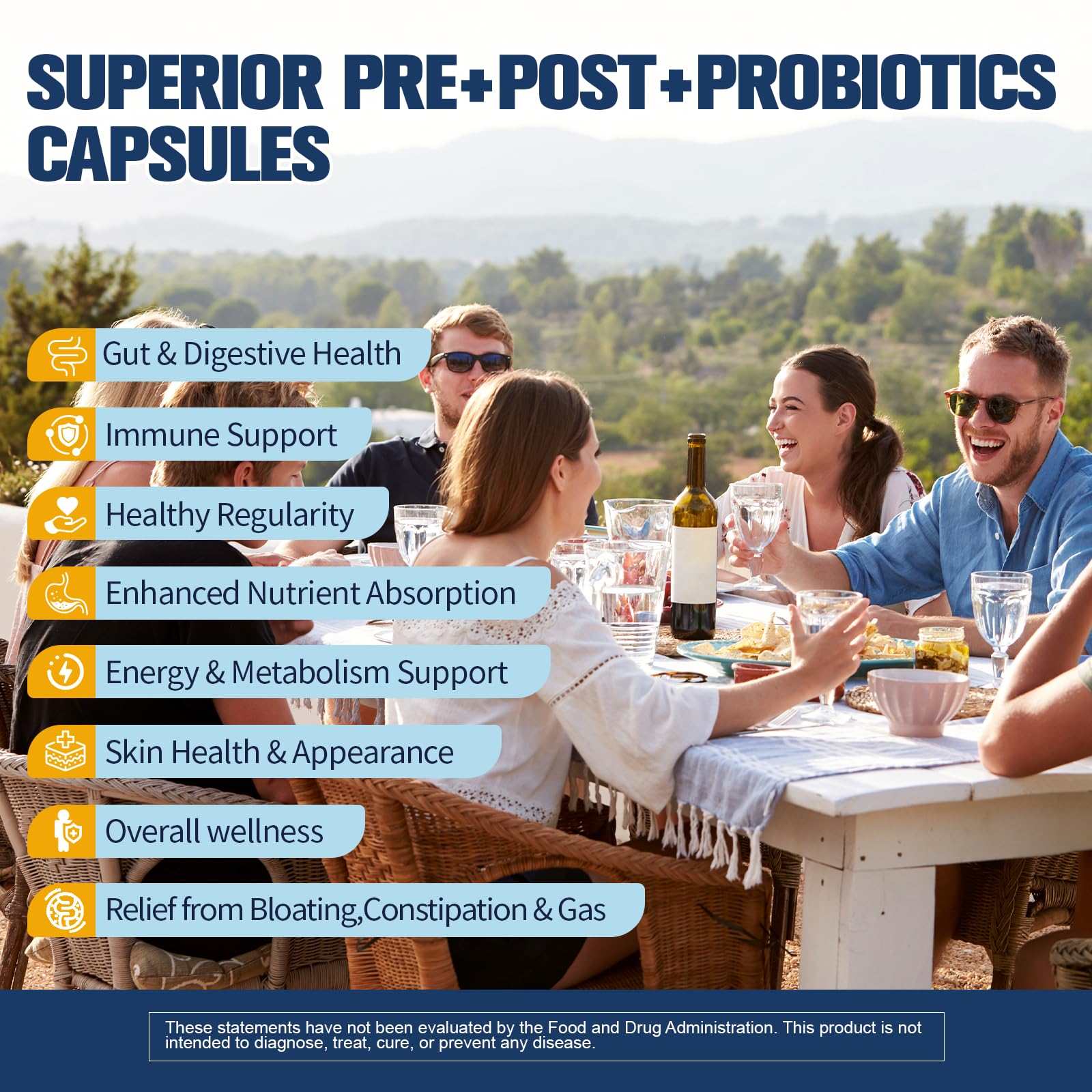 Totaria 5-in-1 Probiotic Prebiotic & Postbiotic for Women Men, 60 Billion CFU 24 Strains w/Digestive Enzymes, Prebiotic Fiber, Slippery Elm, Daily Complete Immune, Gut Health, 120 Day Supply Totaria Au supplements
