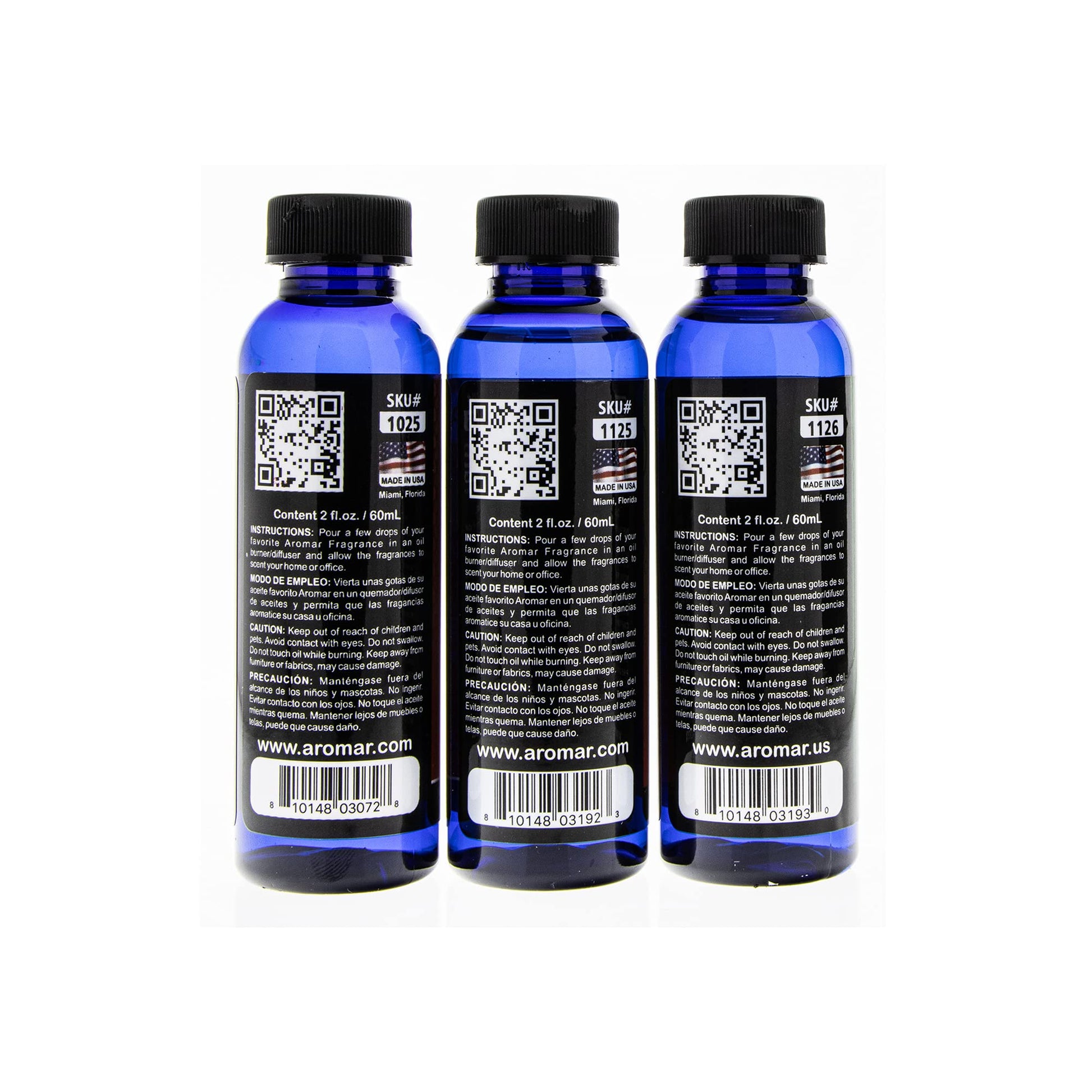 AROMAR Premium Fragrance Oil, 2oz Bottle 3 Pack Long Lasting Aromatic Scent, Fresh and Revitalizing Aromar Au supplements