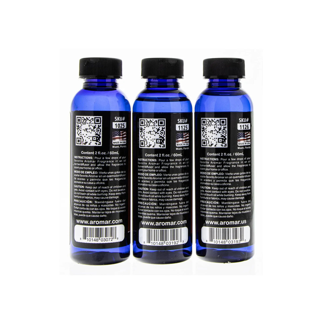 AROMAR Premium Fragrance Oil, 2oz Bottle 3 Pack Long Lasting Aromatic Scent, Fresh and Revitalizing Aromar uk supplements