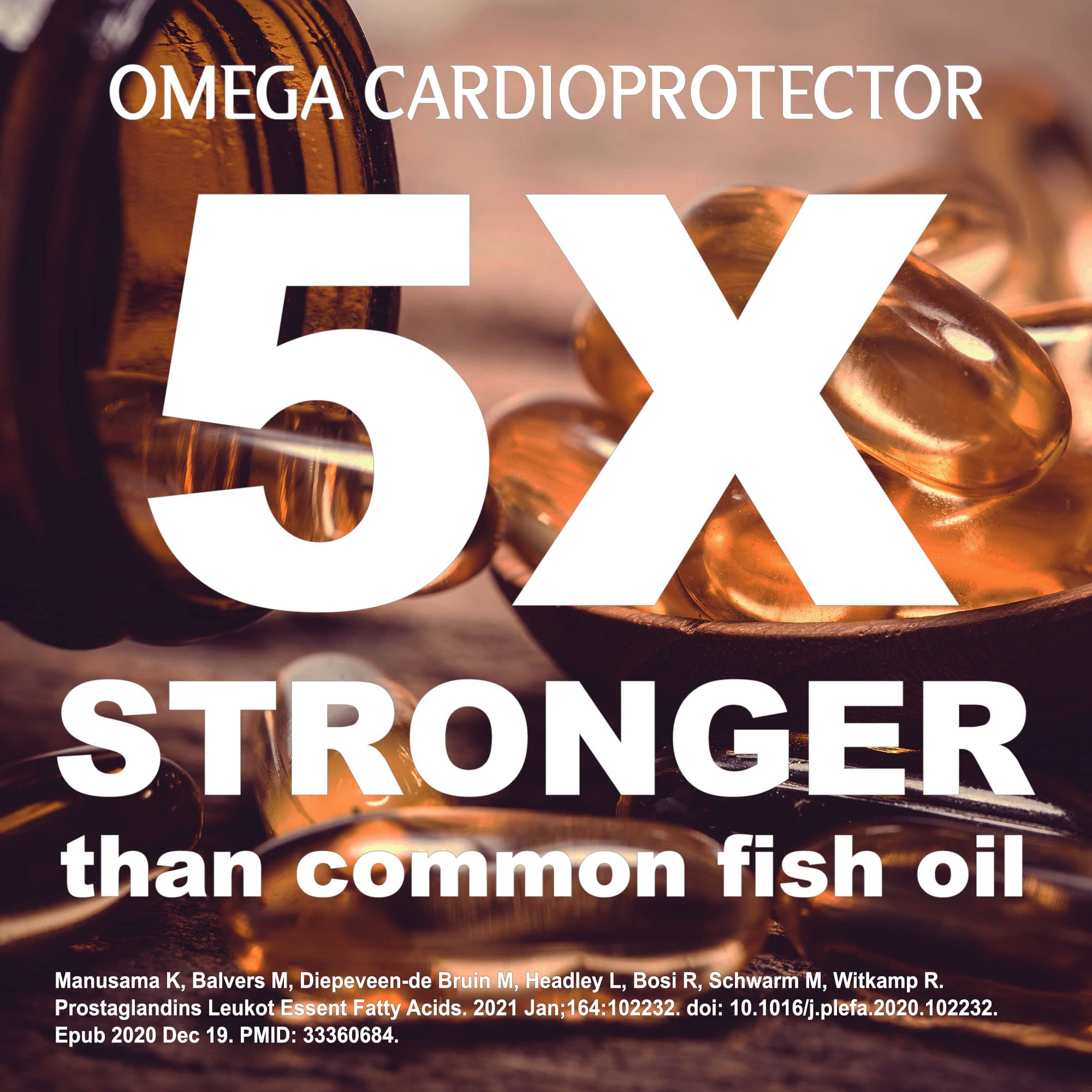 Thrivous Omega Cardioprotector – Advanced Heart & Circulation Support Supplement with AvailOm Omega-3, Garlic, Gotu Kola, Oligopin Pine Bark – 60 Vegan Capsules Thrivous Au supplements