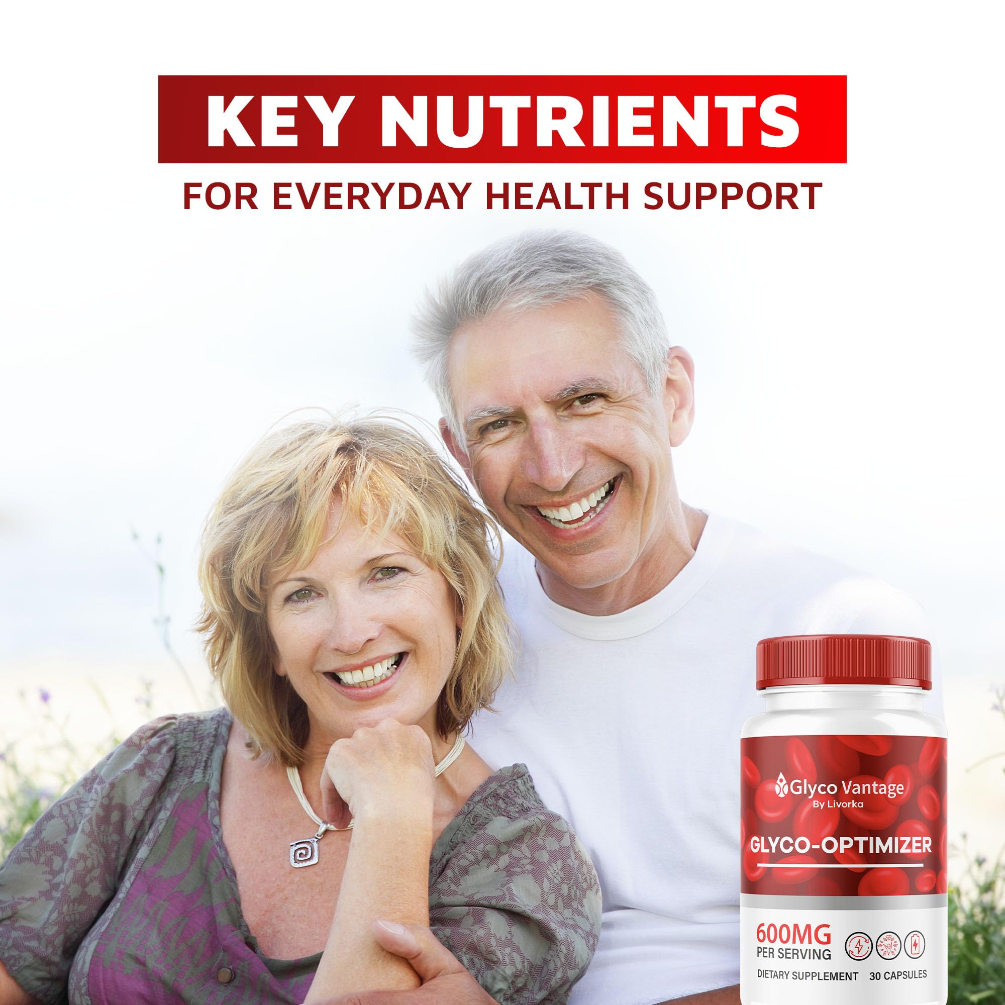(3 Pack) Glyco Vantage Glyco Optimizer, Glyco Vantage, Glyco Vantage Capsules, Glyco Vantage Joint Optimizer, GlycoVantage Glyco Optimizer Pills, Glyco Vantage Support, 90 Capsules For 3 Months LIVORKA Au supplements