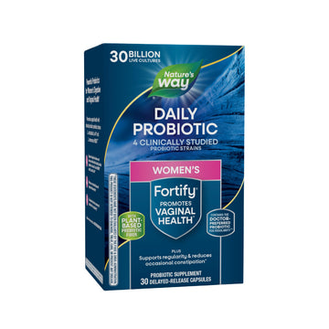 Nature’s Way Fortify Women’s Probiotic, 30 Billion Live Cultures, 11 Strains, Prebiotic, 30 Capsules Nature's Way Au supplements