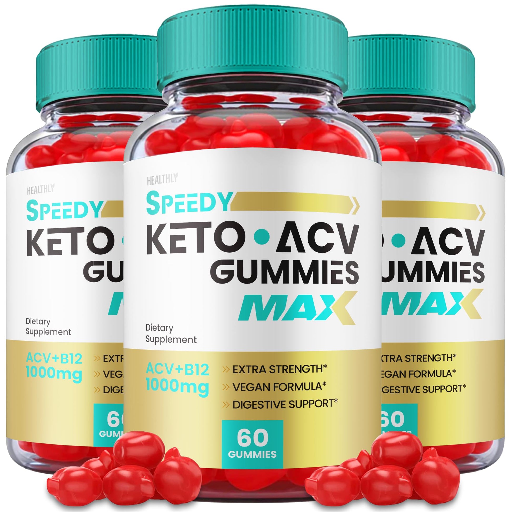 (3 Pack) Speedy Keto ACV Gummies Maximum Strength, Speedy Keto Plus ACV Gummies Healthly Au supplements