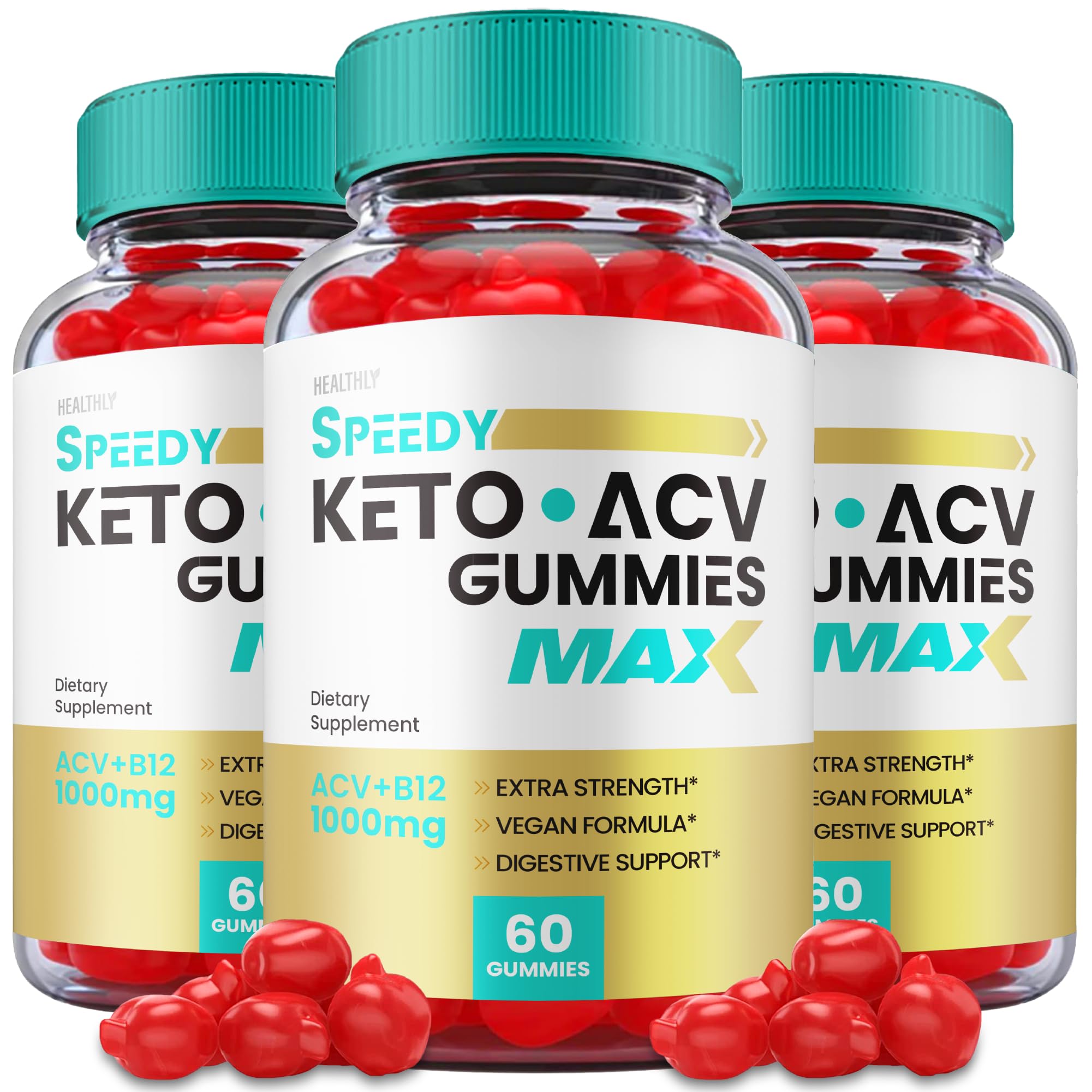 (3 Pack) Speedy Keto ACV Gummies Maximum Strength, Speedy Keto Plus ACV Gummies Healthly Au supplements