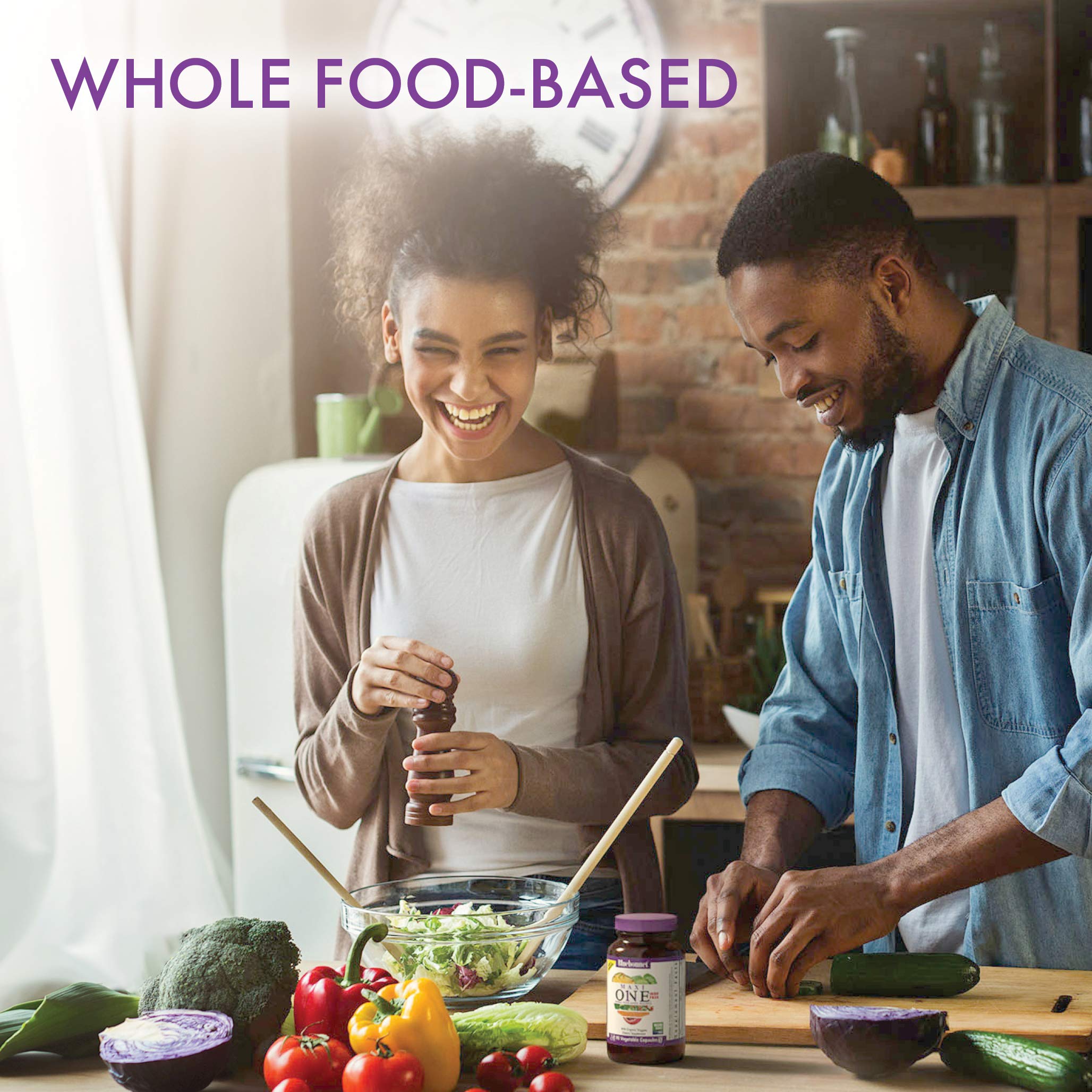 Bluebonnet Nutrition Maxi One Whole Food Multiple, Enzymes, Energy, Vitality, Gluten, Kosher, Soy & Dairy-Free, Vegetarian Friendly, Non-GMO, 30 Count BlueBonnet Au supplements