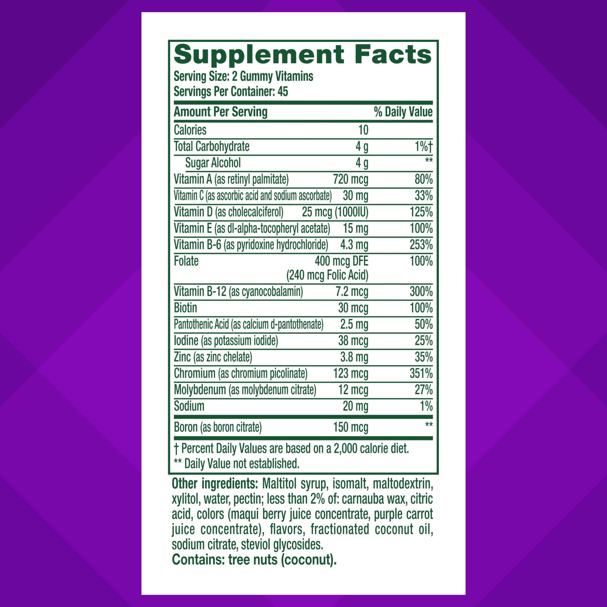 vitafusion Sugar Free Men’s Multi Daily Gummy Multivitamins, Supports Energy Metabolism, Muscle and Immune Health Vitafusion Au supplements