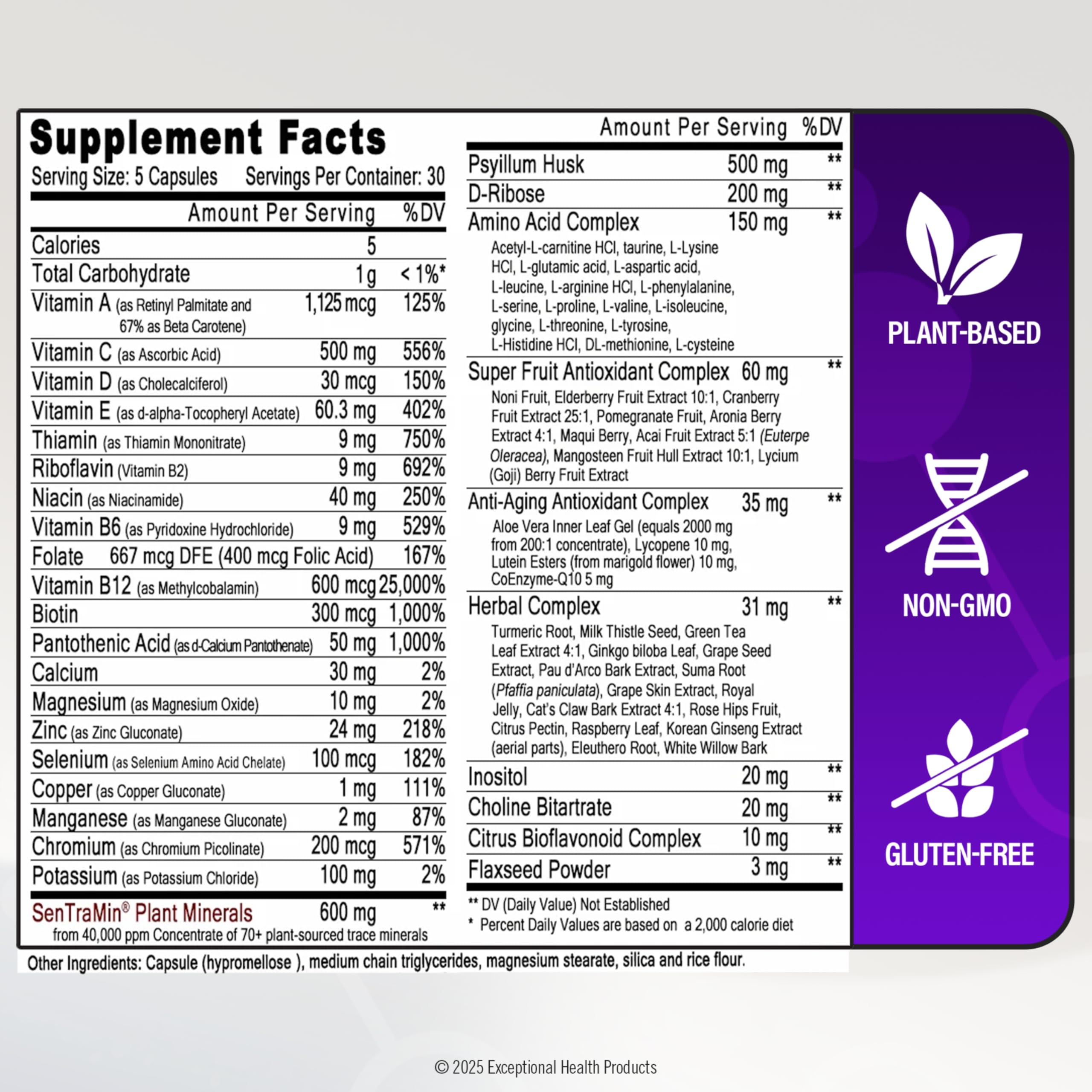 Immuno 150, Immune Support Supplement, Packed with 70 Plant Minerals, 13 Essential Vitamins and 68 Additional Nutrients-150 Vegetable Capsules- Immune Boost for All Age Groups Immuno 150 Au supplements