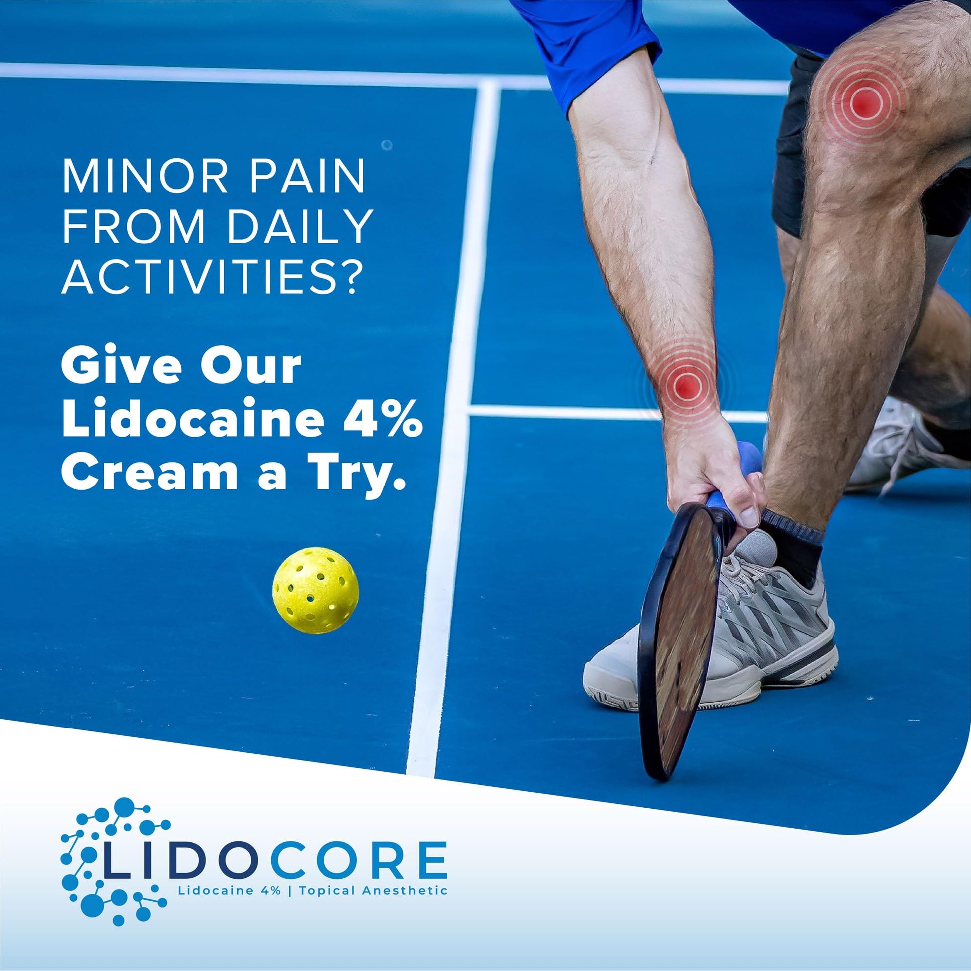 Lidocore Pain Relief Cream with 4% Lidocaine | Maximum Strength OTC | Safe & Compliant formula | Minor cuts, scrapes, insect bites, cold sores | Non-Greasy, Odor-free, Fragrance-Free | 2.7 oz (76.5 g) Lidocore Au supplements