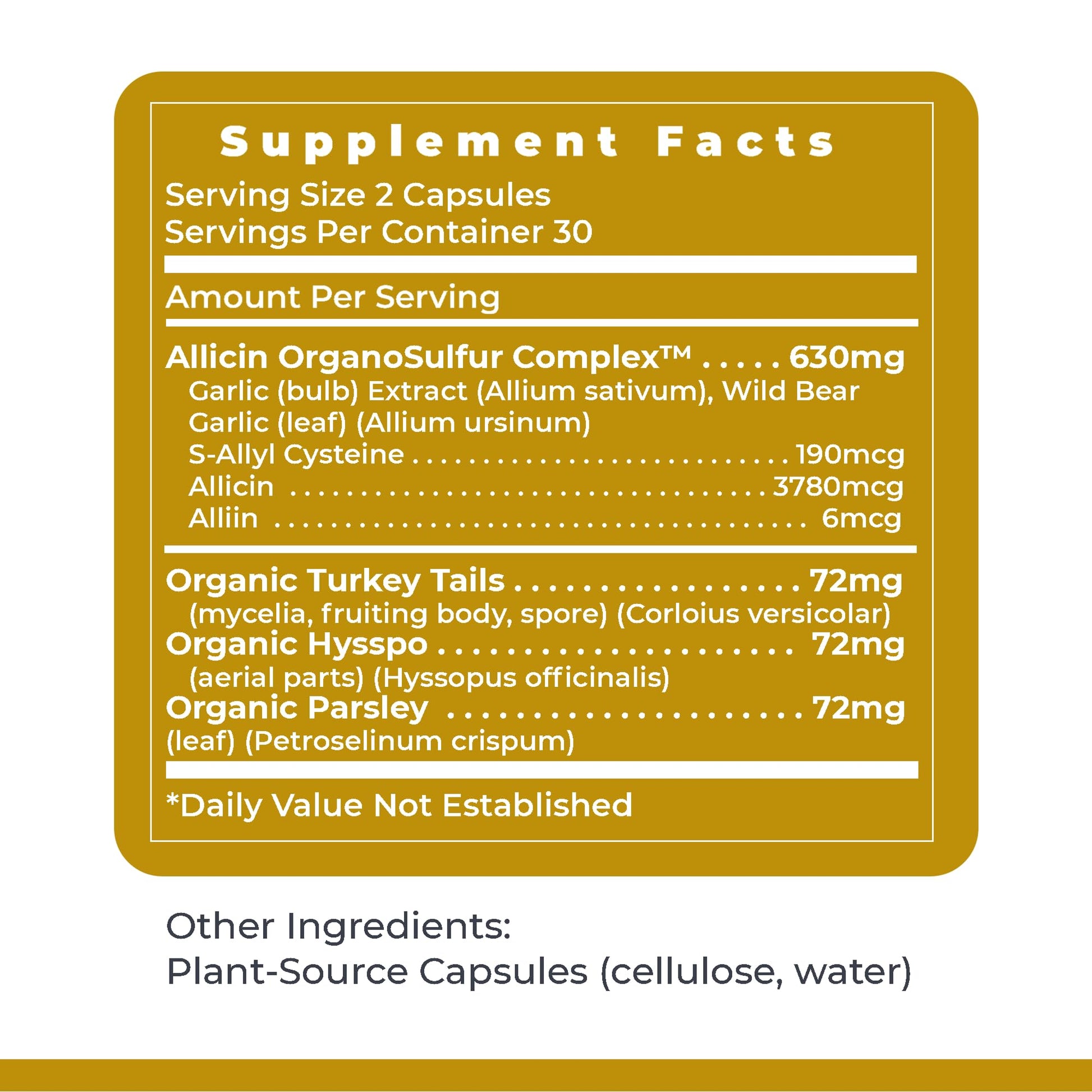 Premier Research Labs Allicidin - Garlic Allicin Supplement, Garlic Supplements, Garlic Pills, Allicin Extract, Garlic Extract, Odorless Garlic Capsules, Immune Support - 60 Vegetarian Capsules Premier Research Labs Au supplements